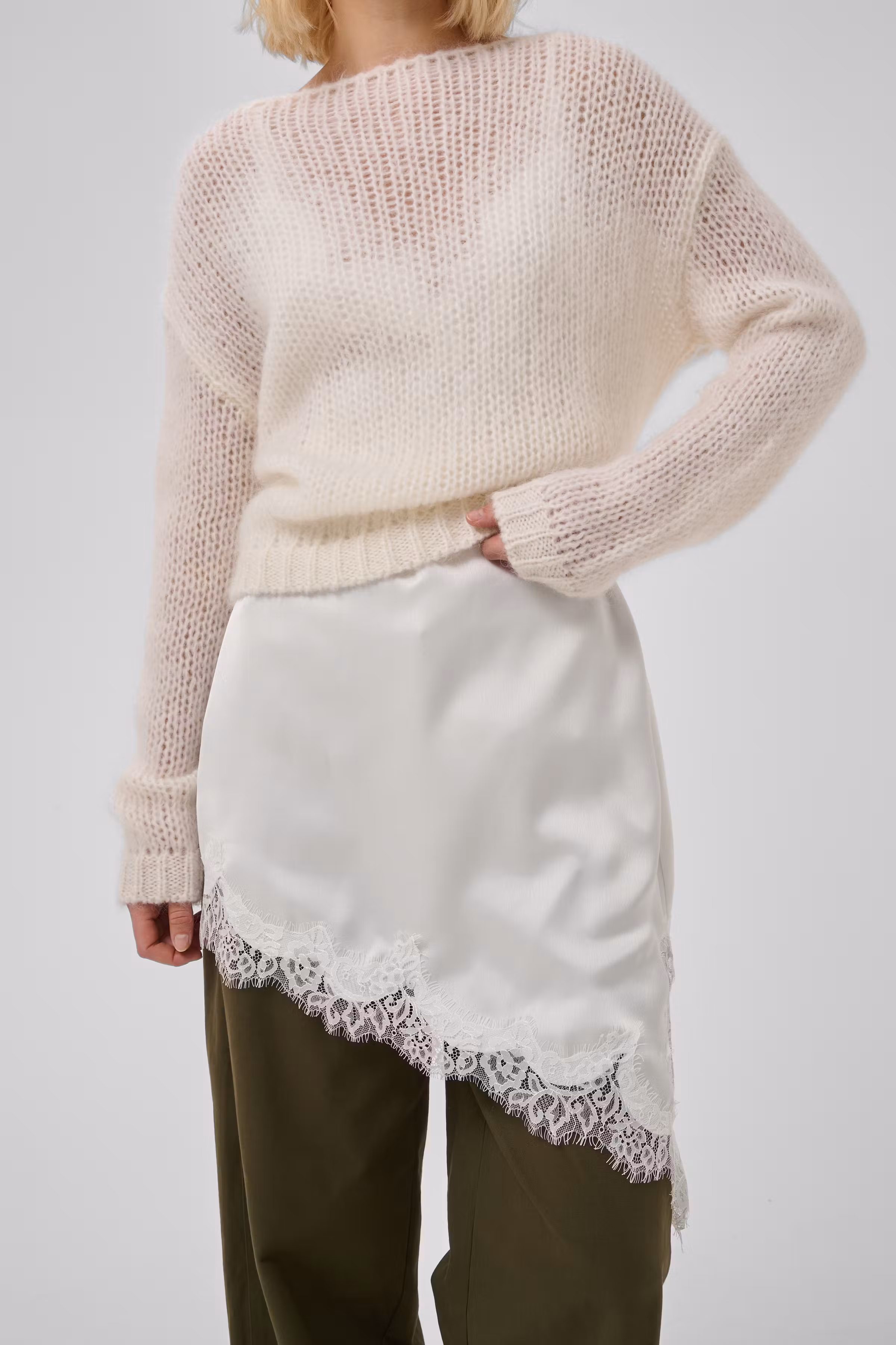 MWNima Gebreide trui LOOKBOOK DETAIL 10705646-110602