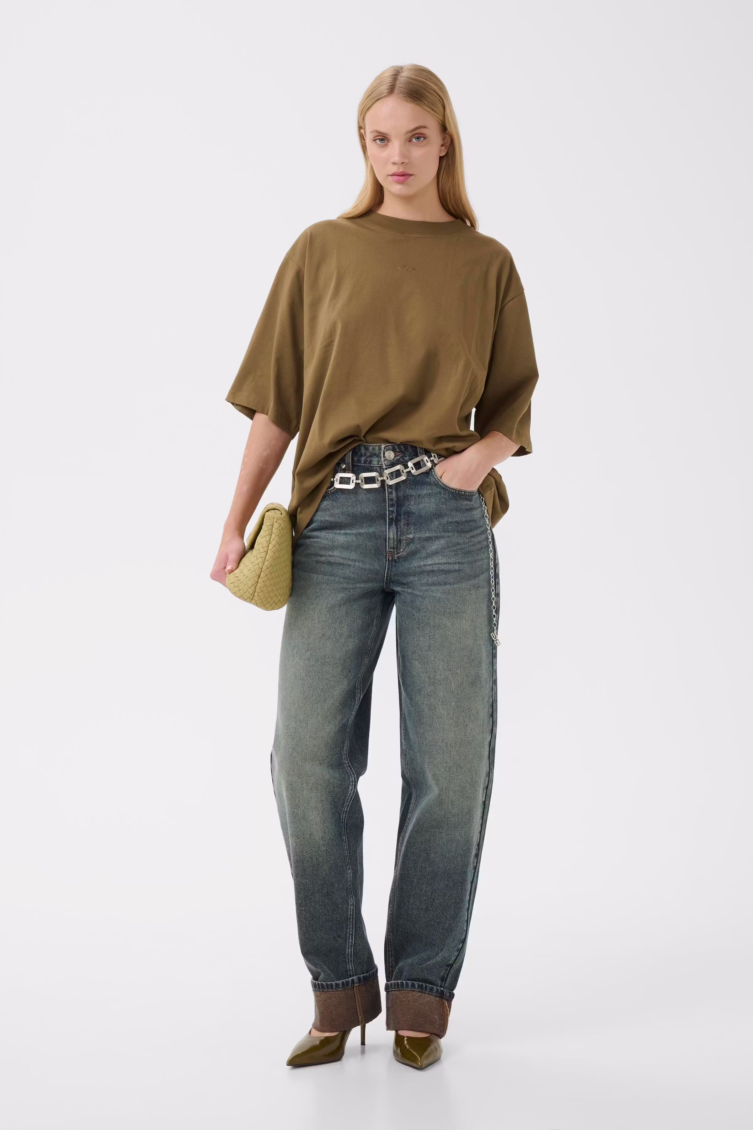 GZtimune Oversized t-shirt LOOKBOOK FRONT 10911405-190622