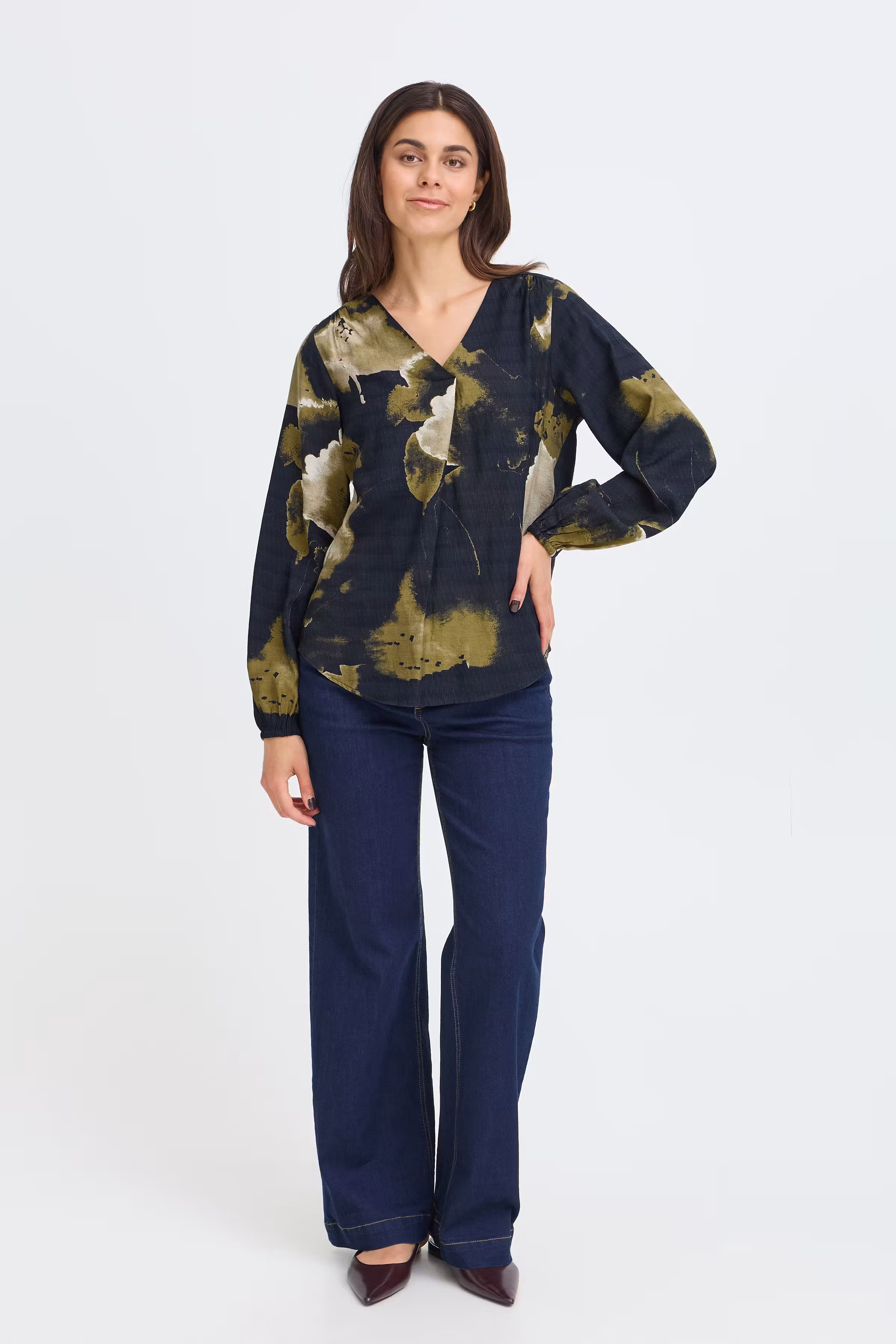 FRARIANA Bluse LOOKBOOK FRONT 20614542-900012297