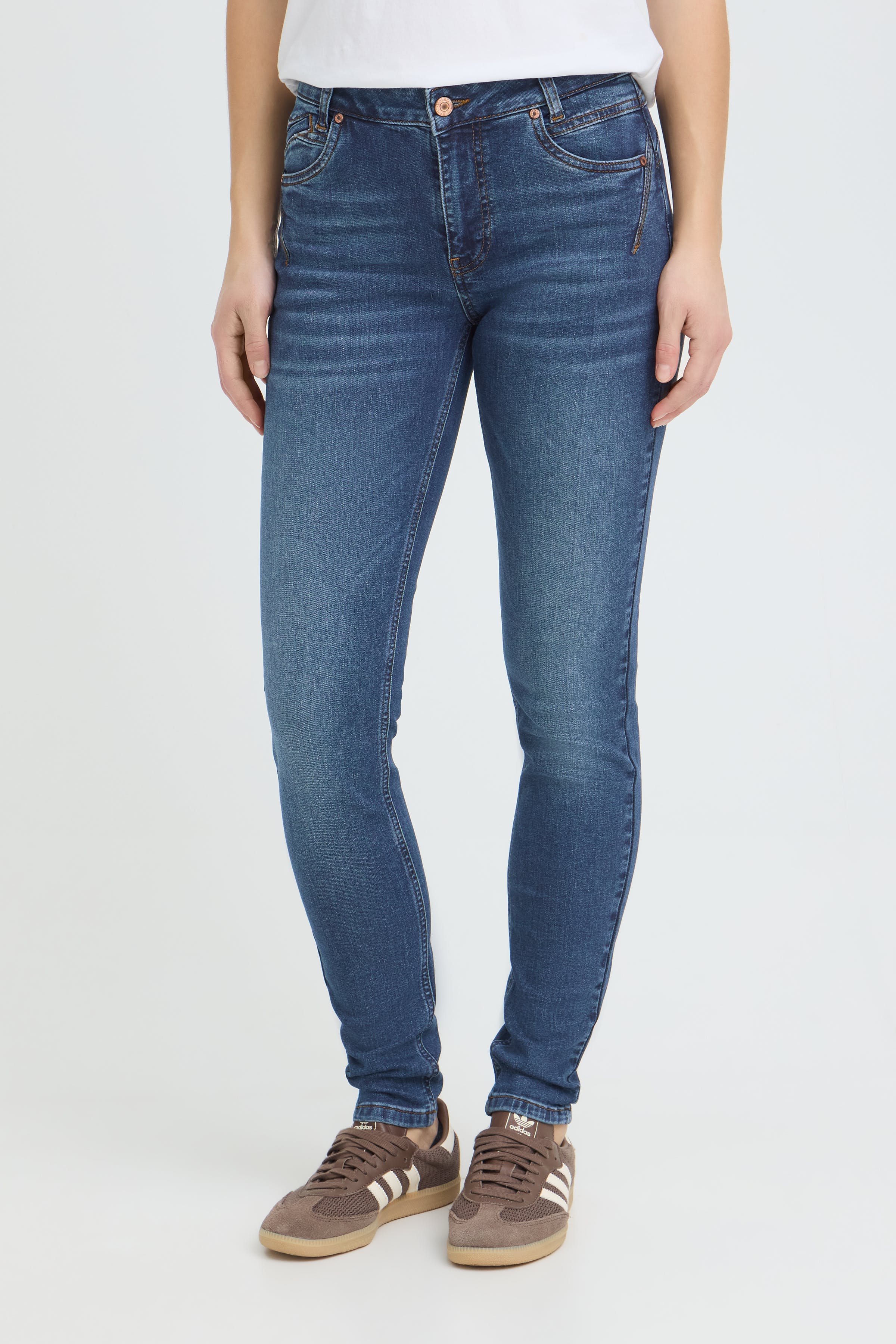 PZCARMEN HW Jeans Skinny Leg LOOKBOOK FRONT 50204829-200002