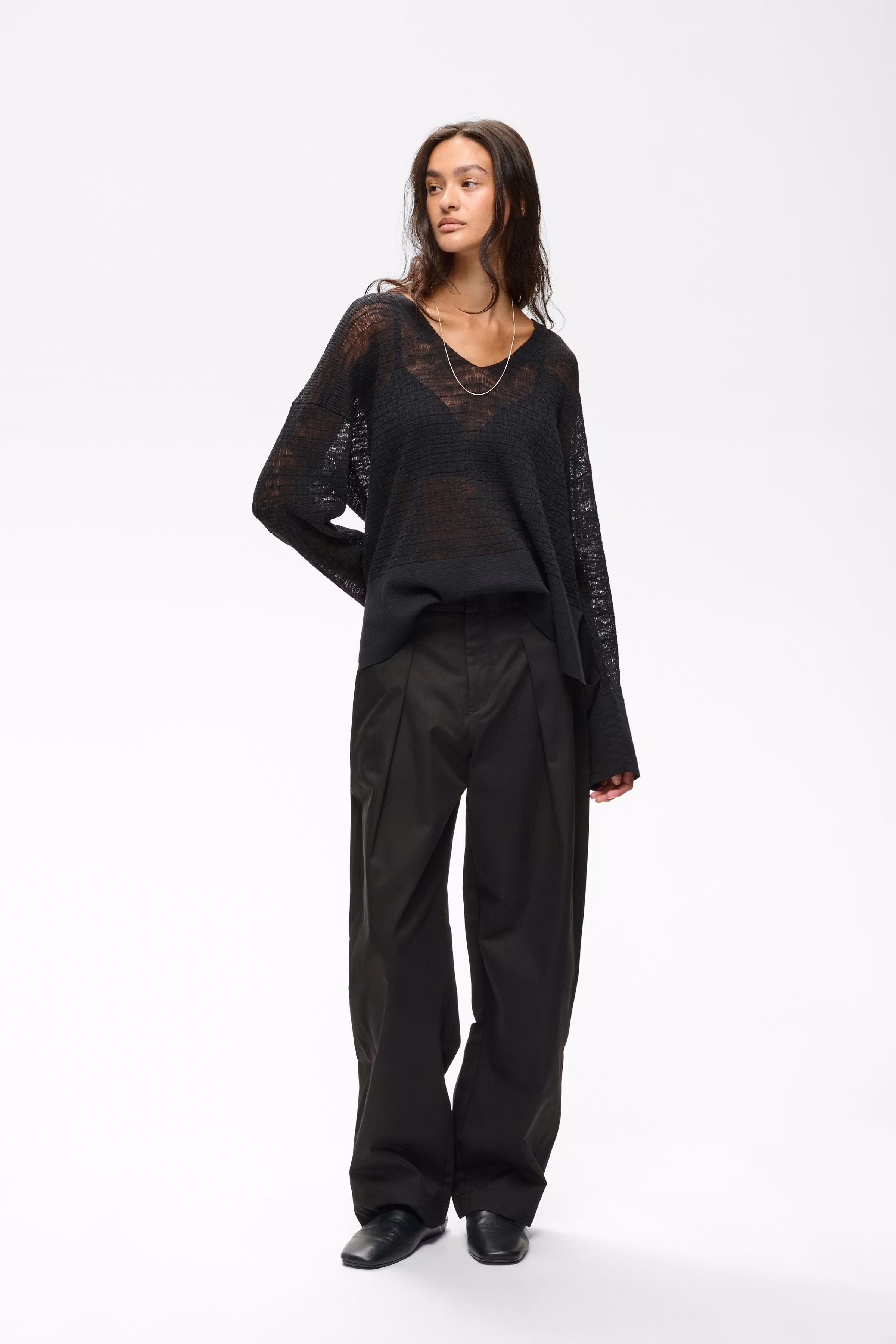 TinikkaIW Barrel Byxor LOOKBOOK FRONT 30111163-194008