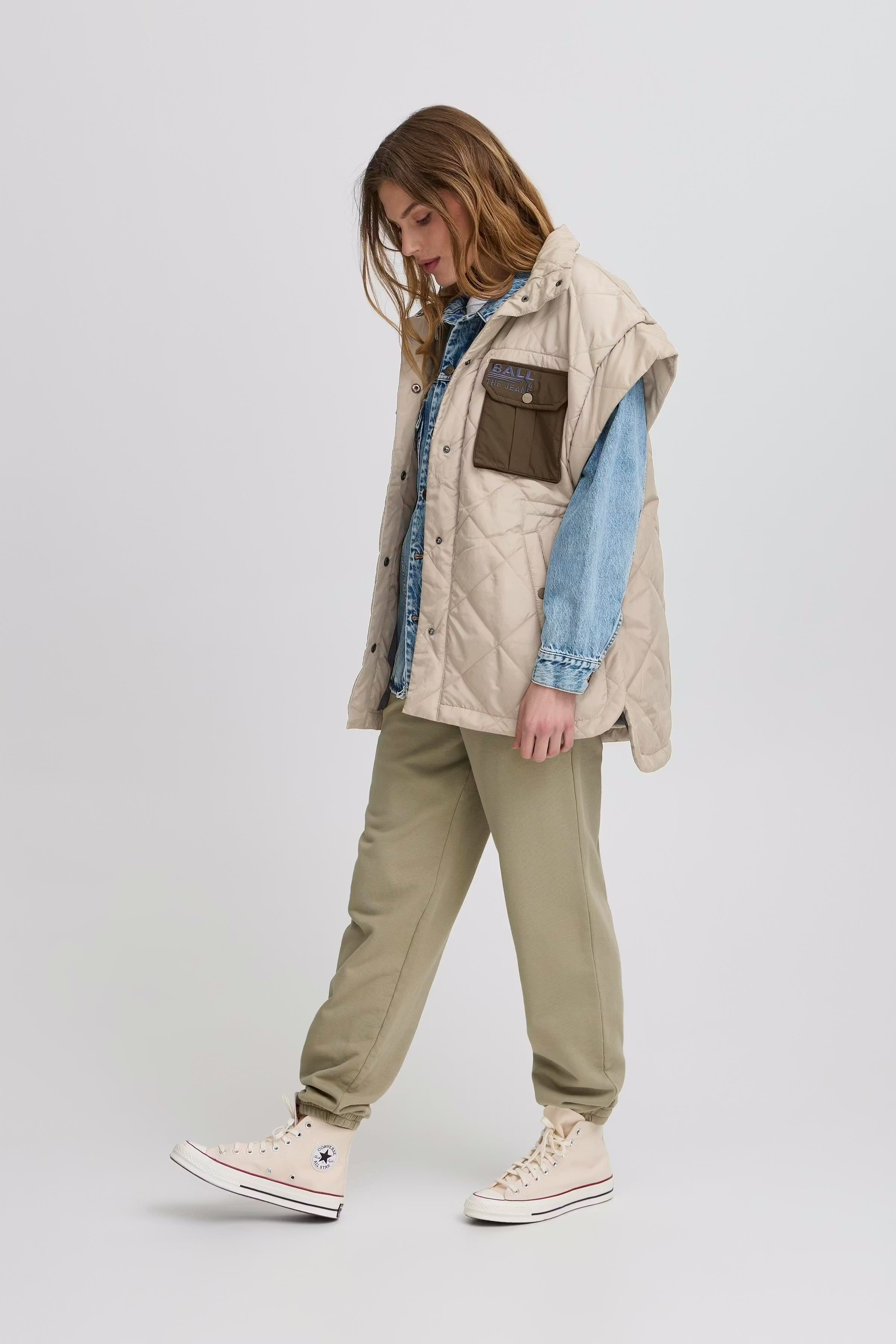 BAESTEL Waistcoat outerwear LOOKBOOK FRONT 50405115-170510