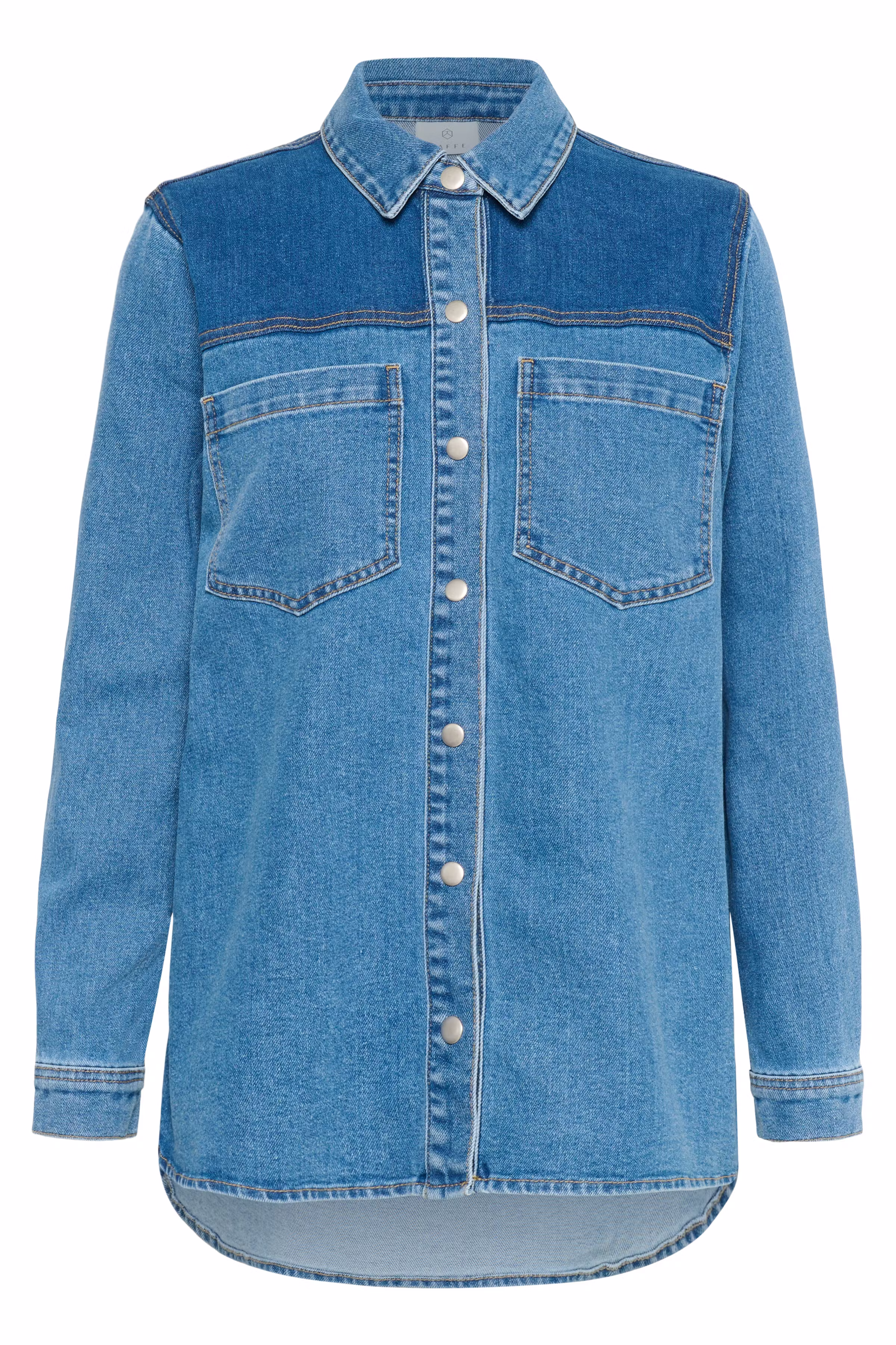 KAsandra Denim Overhemd PACK FRONT 10552389-102989