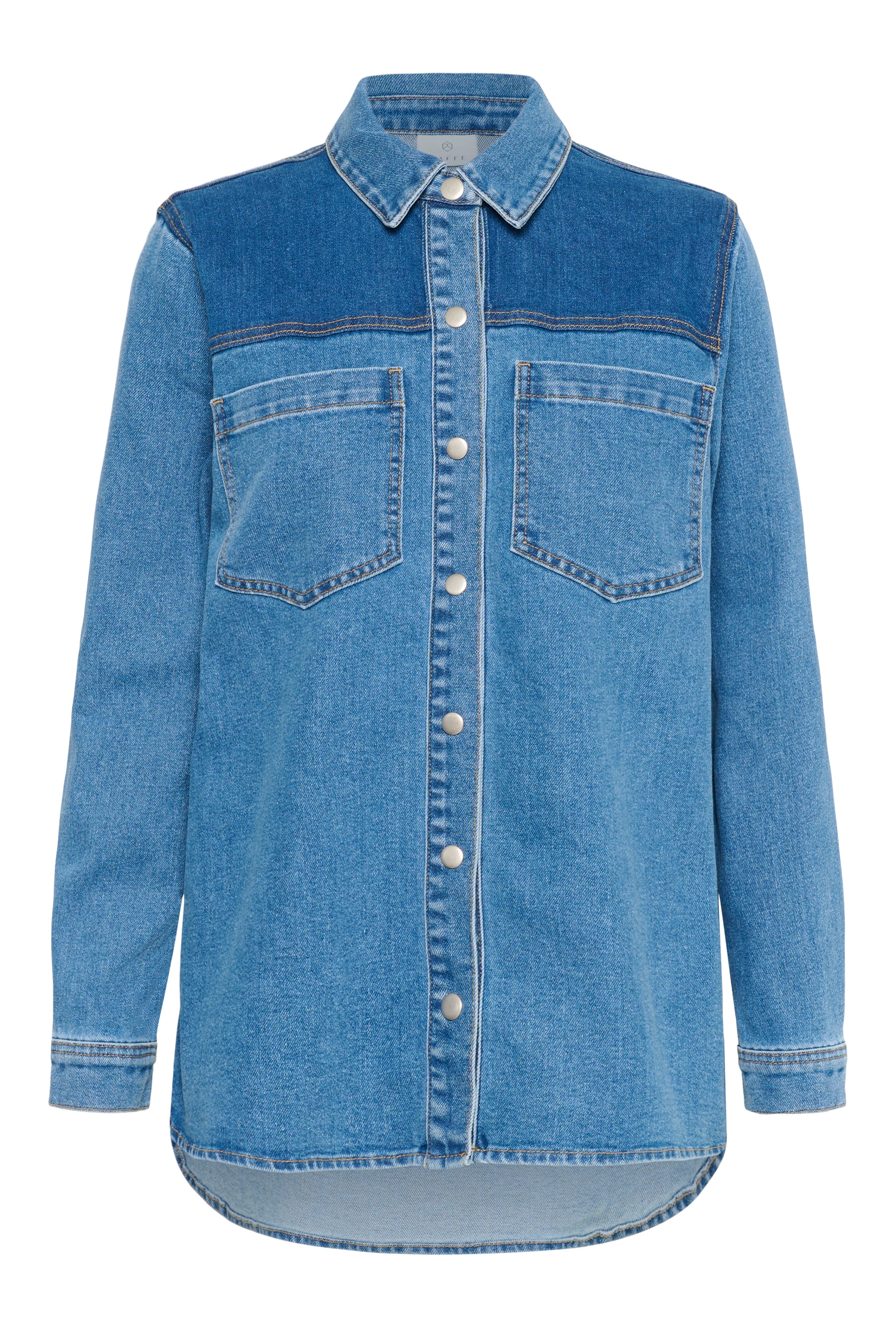 KAsandra Denim Shirt PACK FRONT 10552389-102989