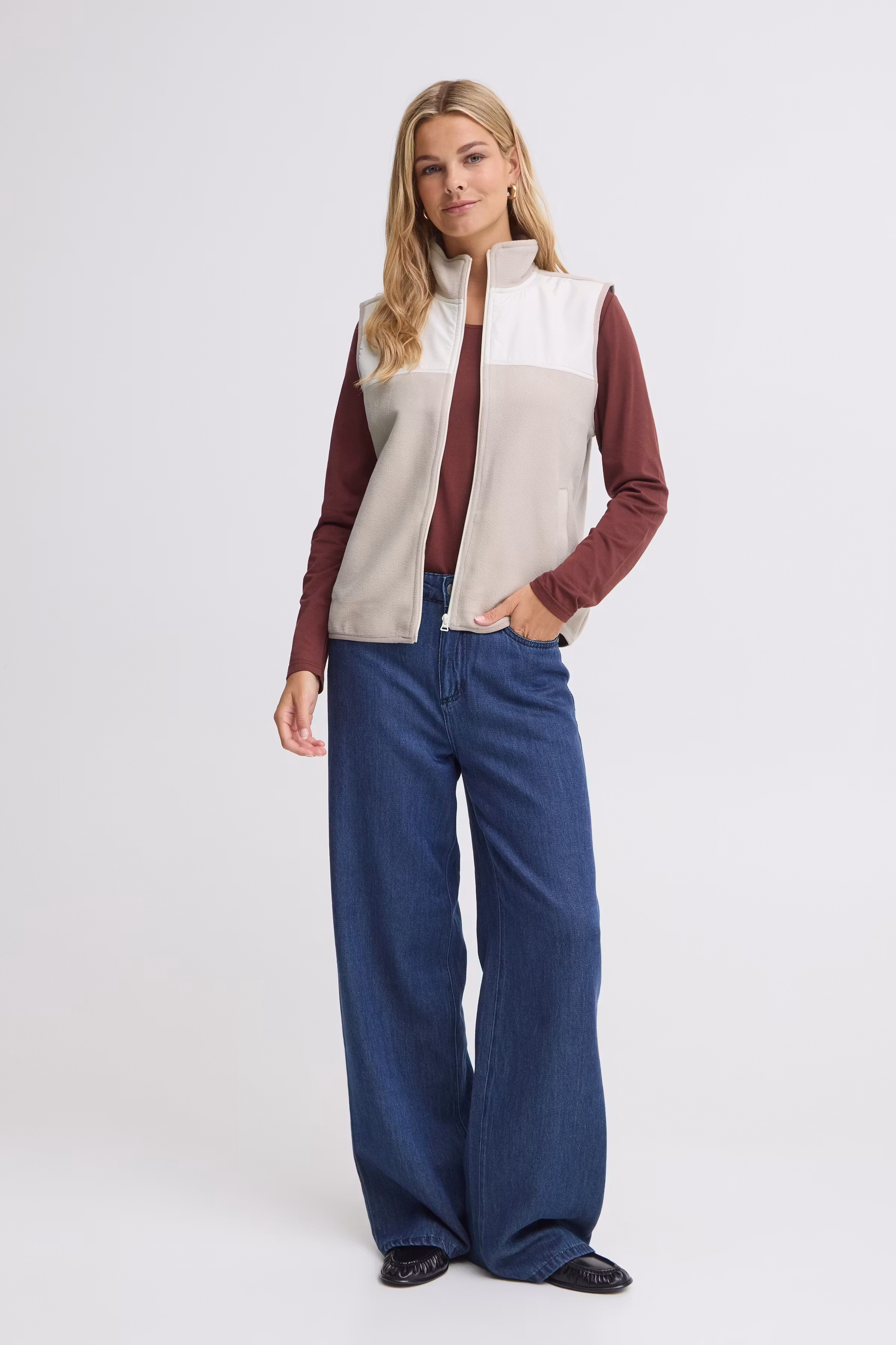 FRFLEA Waistcoat outerwear LOOKBOOK FRONT 20618216-161305