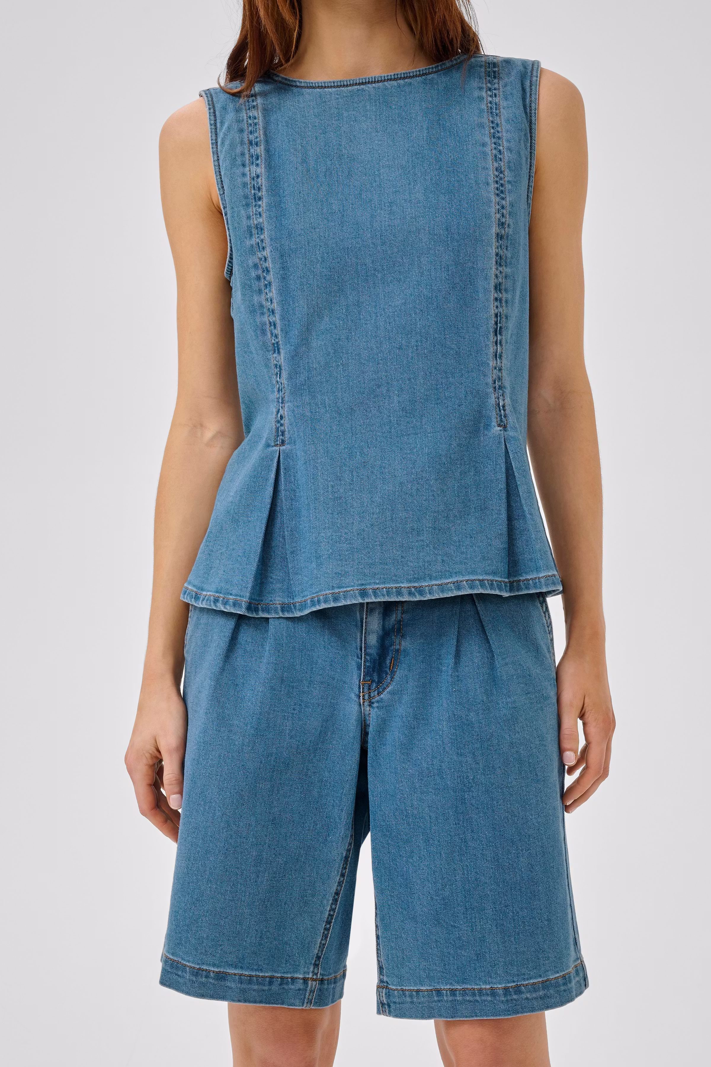 MWLara Denim top LOOKBOOK DETAIL 10705596-100053