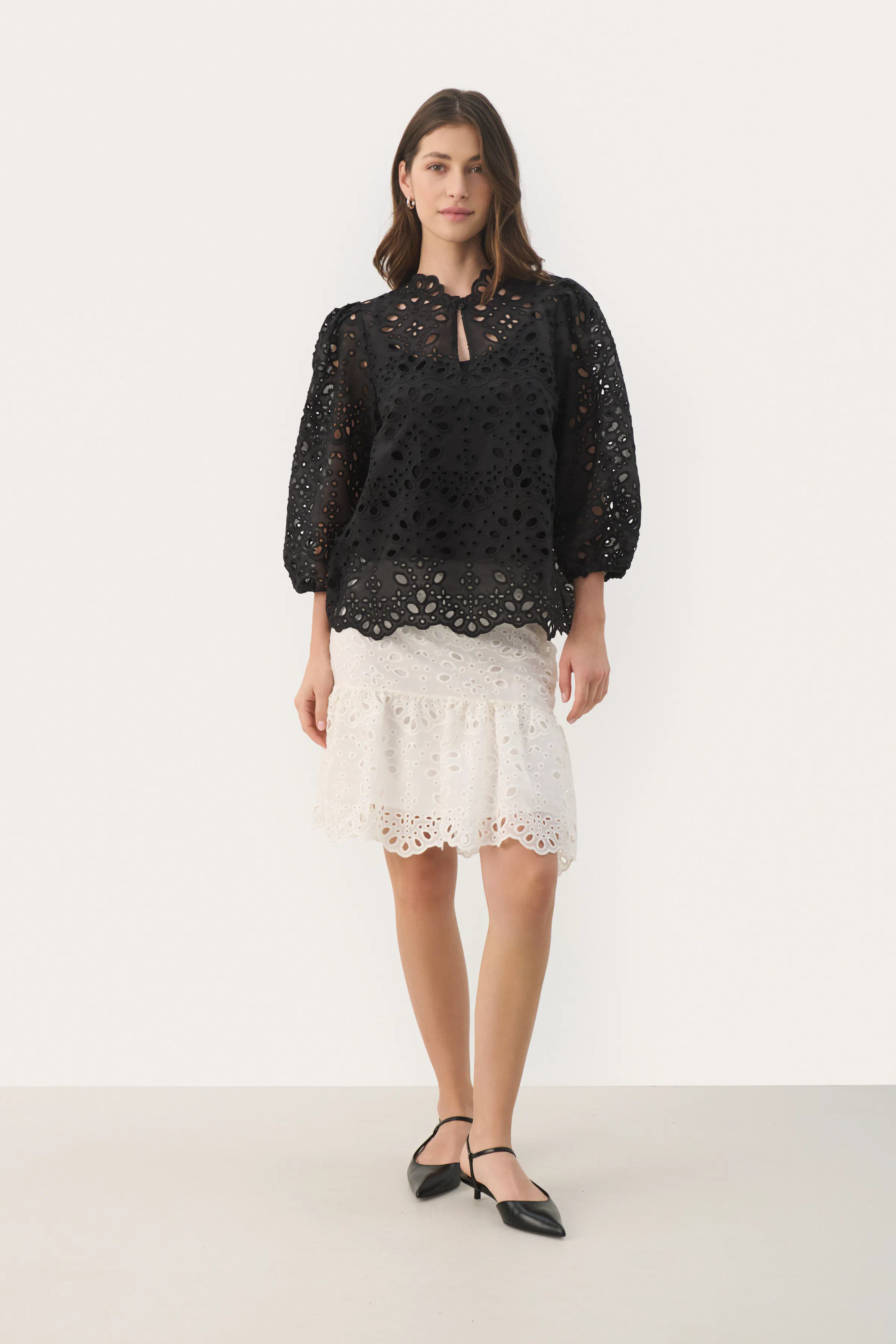 GrethePW Blondebluse LOOKBOOK FRONT 30308618-194008