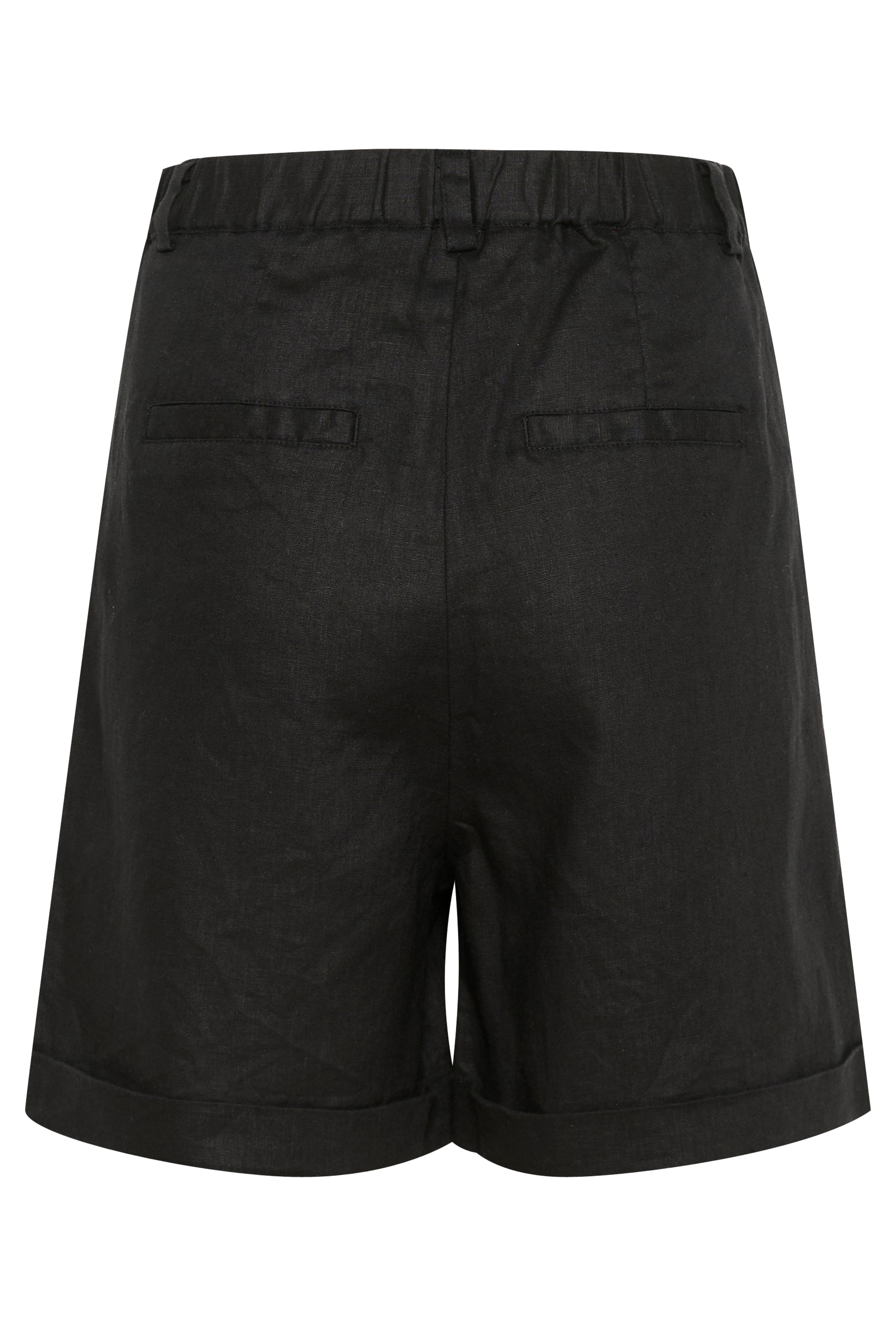 RigittaIW Linen Shorts PACK BACK 30110344-194008