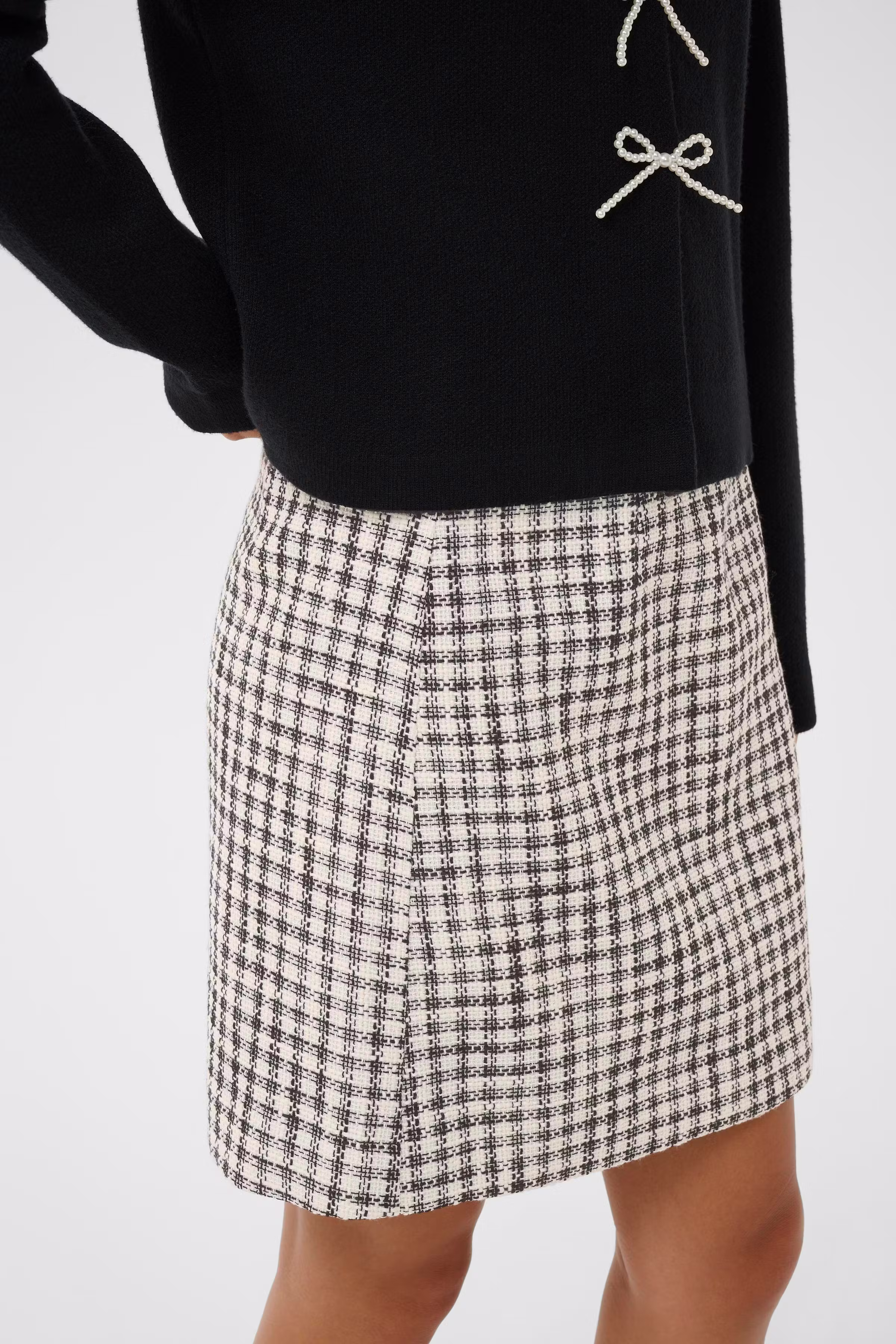 CUheaven Bouclé nederdel LOOKBOOK DETAIL 50112538-108698