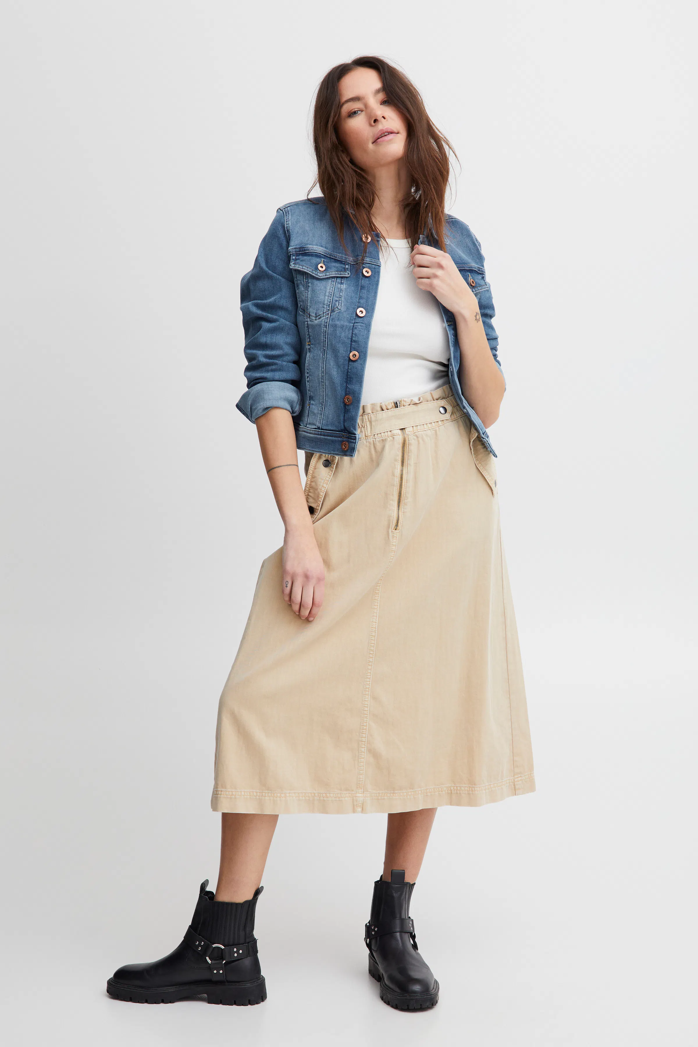 PZSIRA Casual jakke LOOKBOOK FRONT 50205890-200005