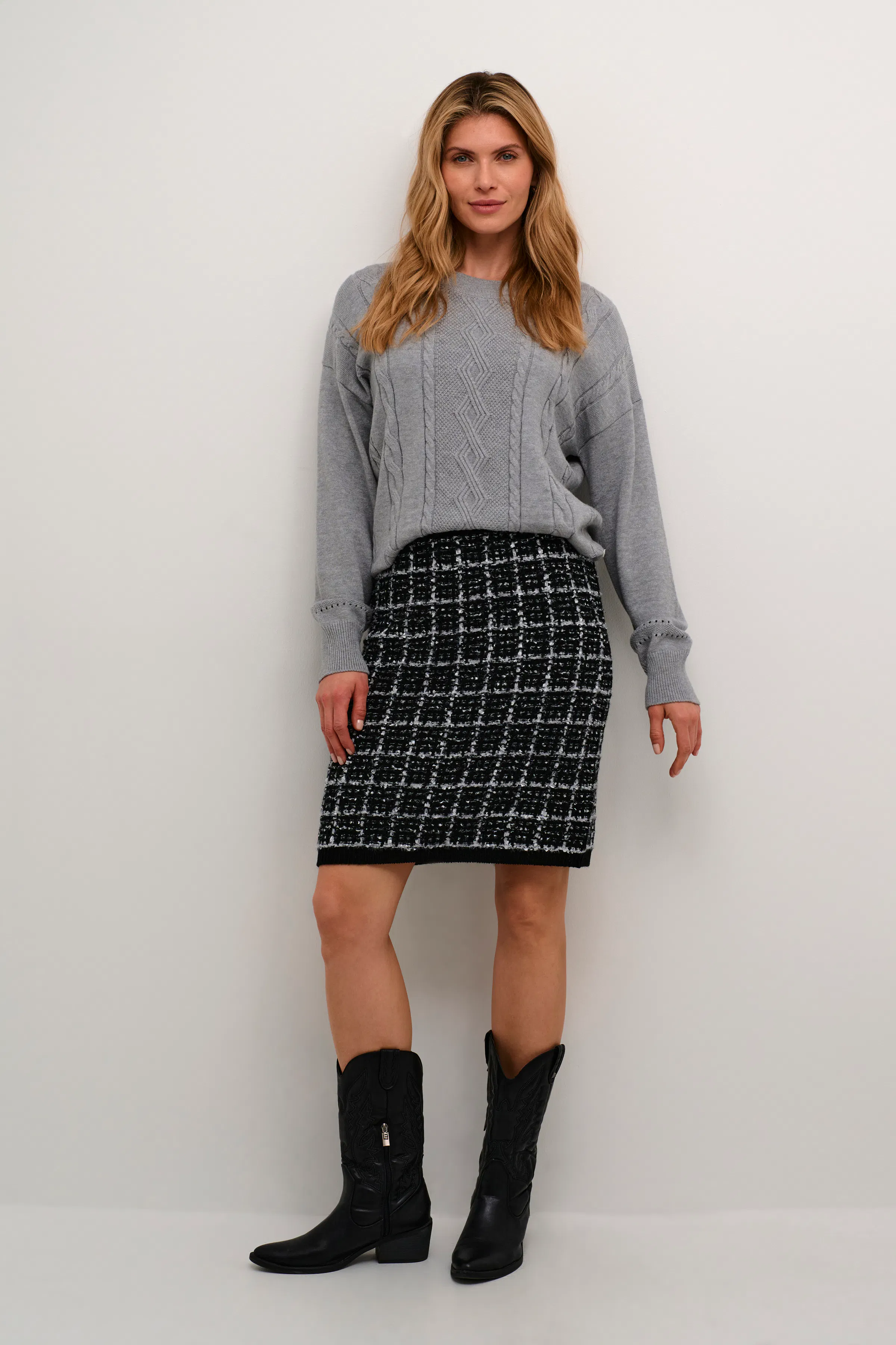 CRBilo Kjol LOOKBOOK FRONT 10613016-106436