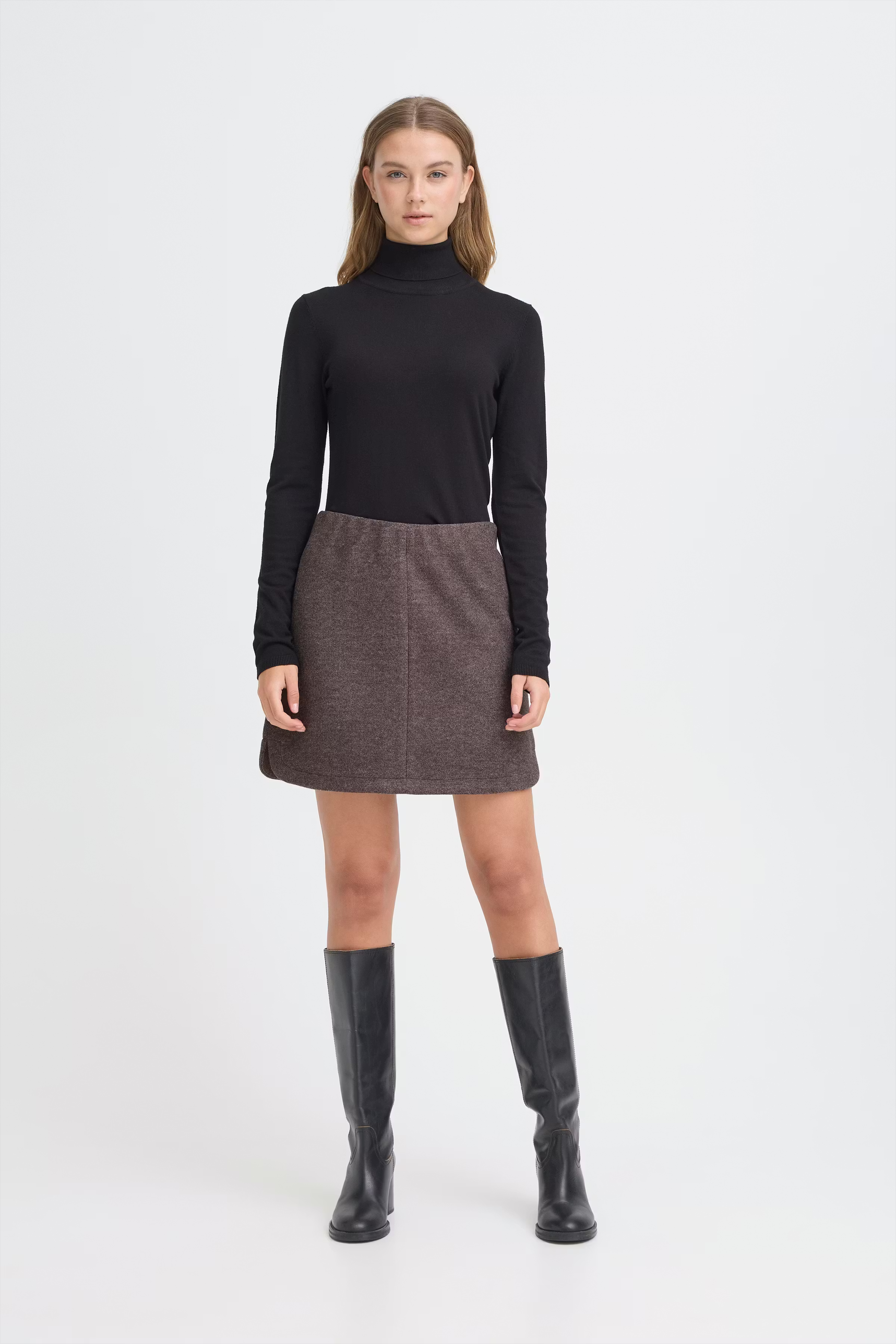 IHWOOLY Skjørt LOOKBOOK FRONT 20124403-1909151