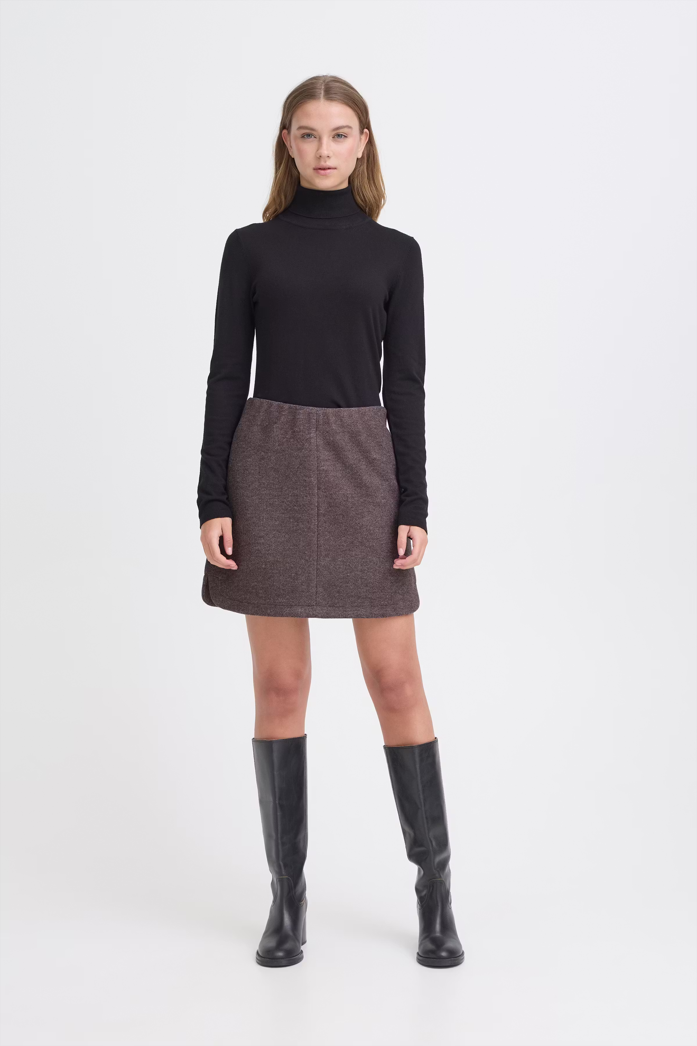 IHWOOLY Skjørt LOOKBOOK FRONT 20124403-1909151