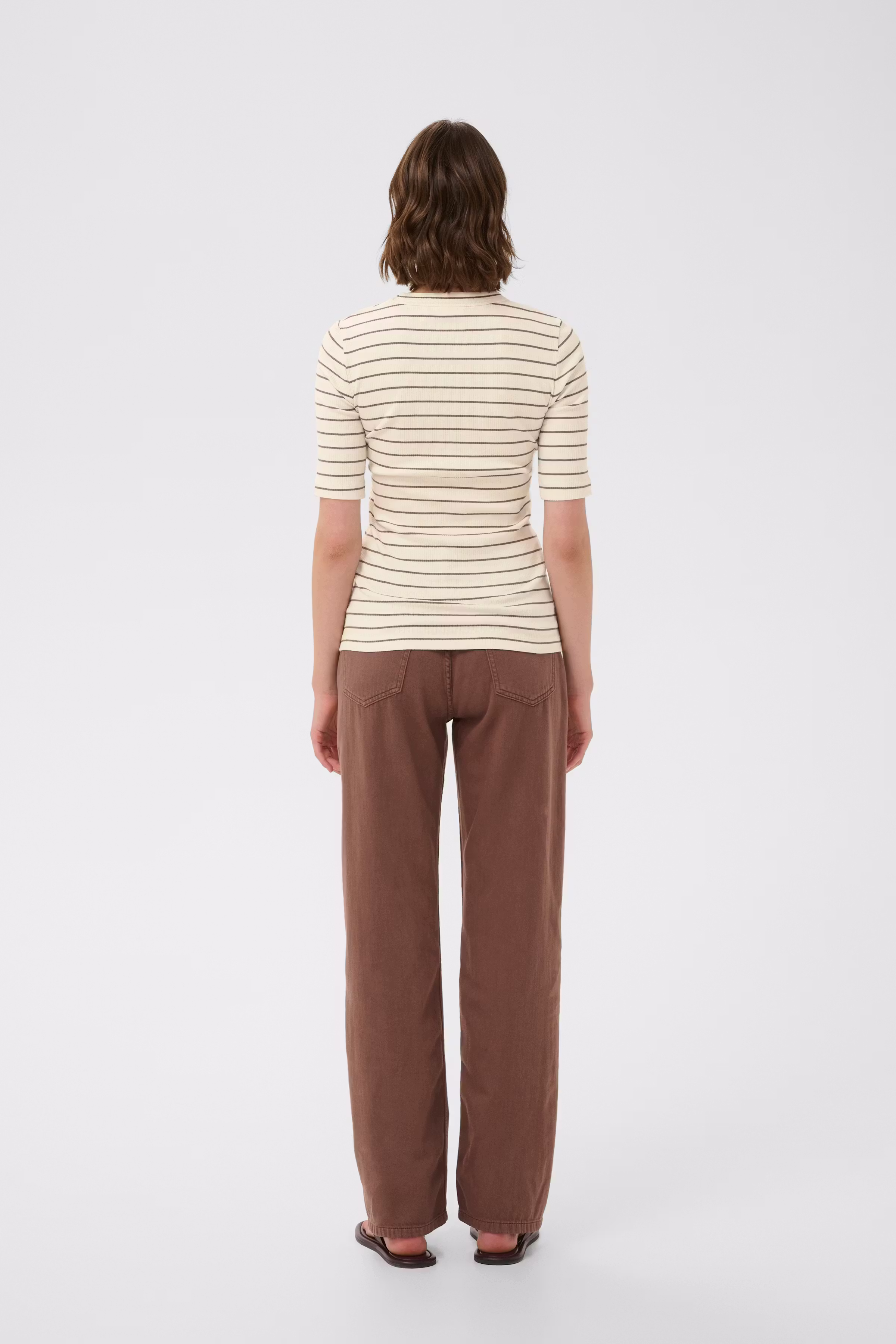 DagnaIW Striped T-shirt LOOKBOOK BACK 30107269-305171