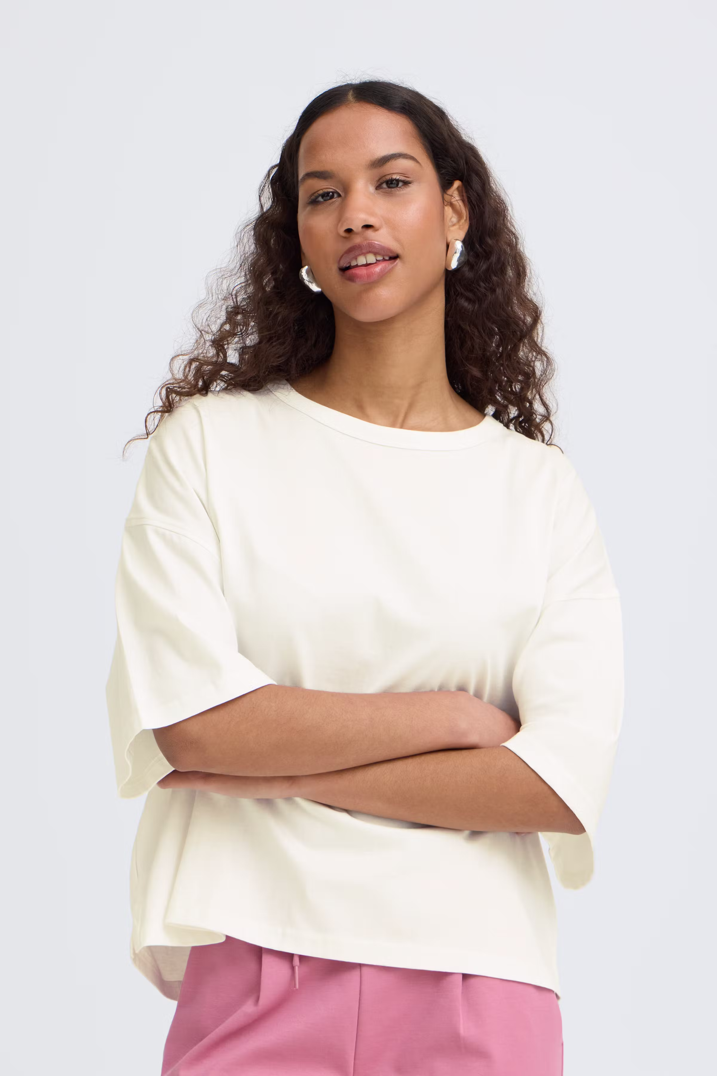 IHPALMER EXTRA LOOSE T-shirt LOOKBOOK FRONT 20124233-114201