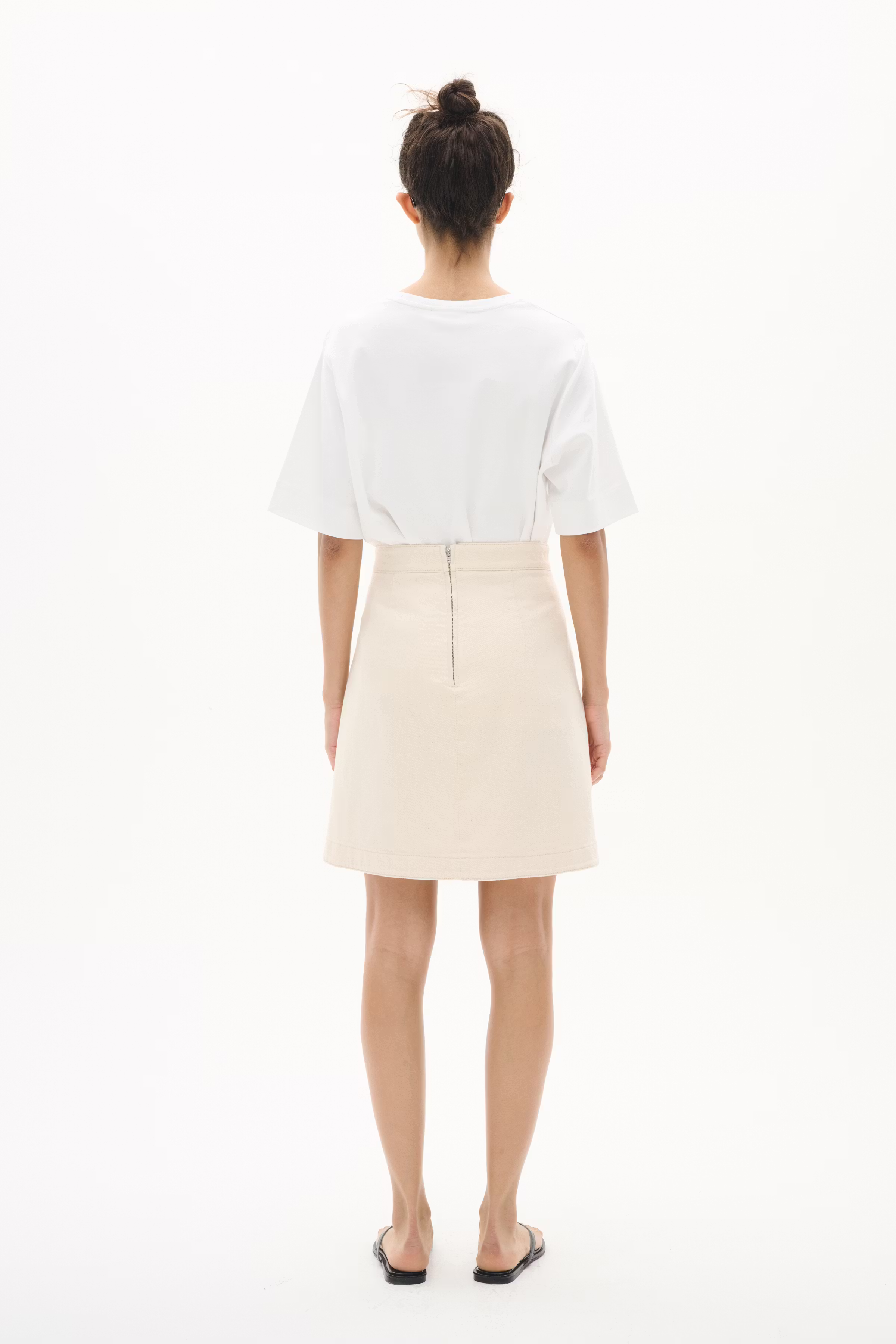 BaccaIW Denim Kjol LOOKBOOK BACK 30110528-300597