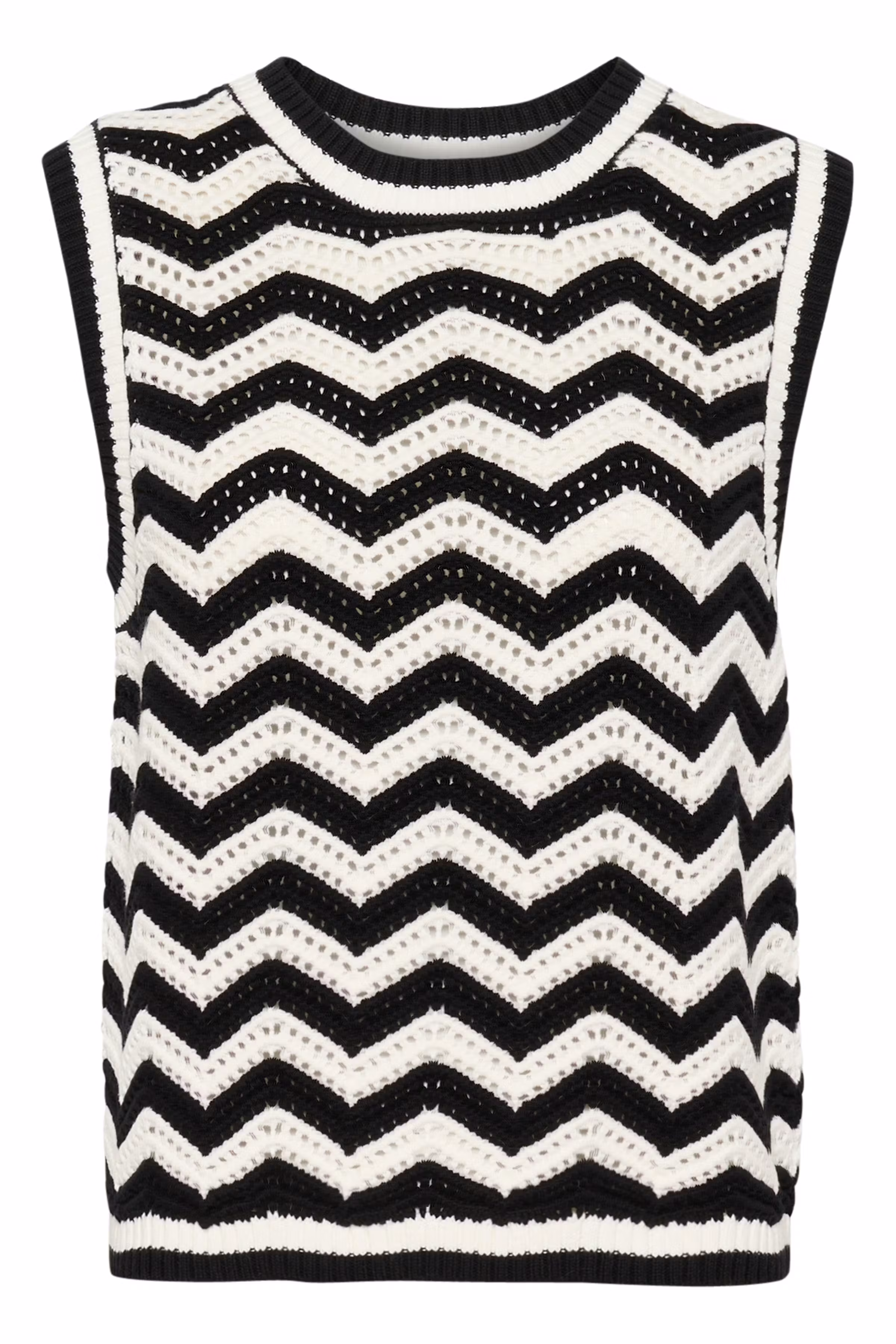 KAlaina Strikket vest PACK FRONT 10509940-107435