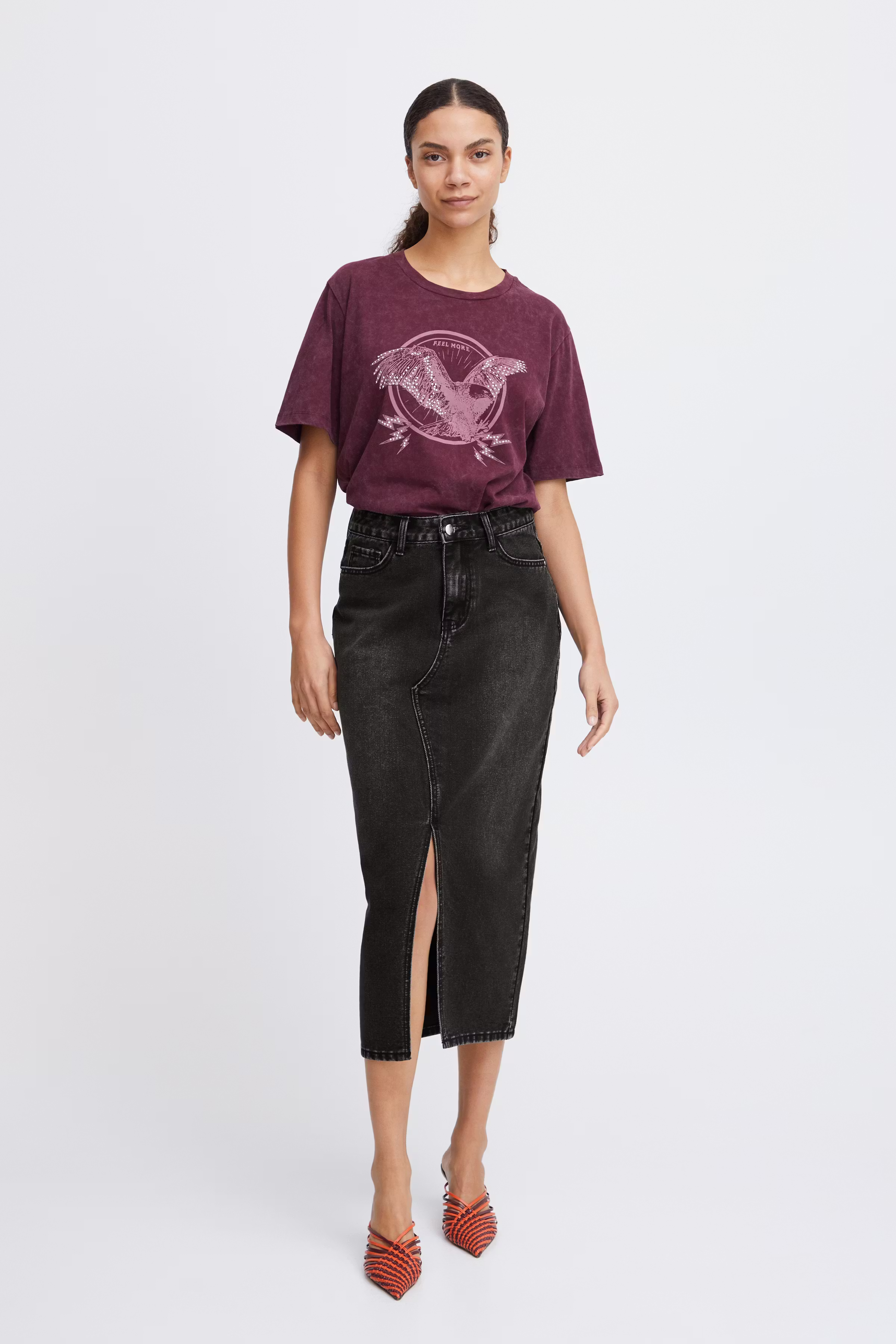 BXLULLA Skjørt LOOKBOOK FRONT 20815741-200465