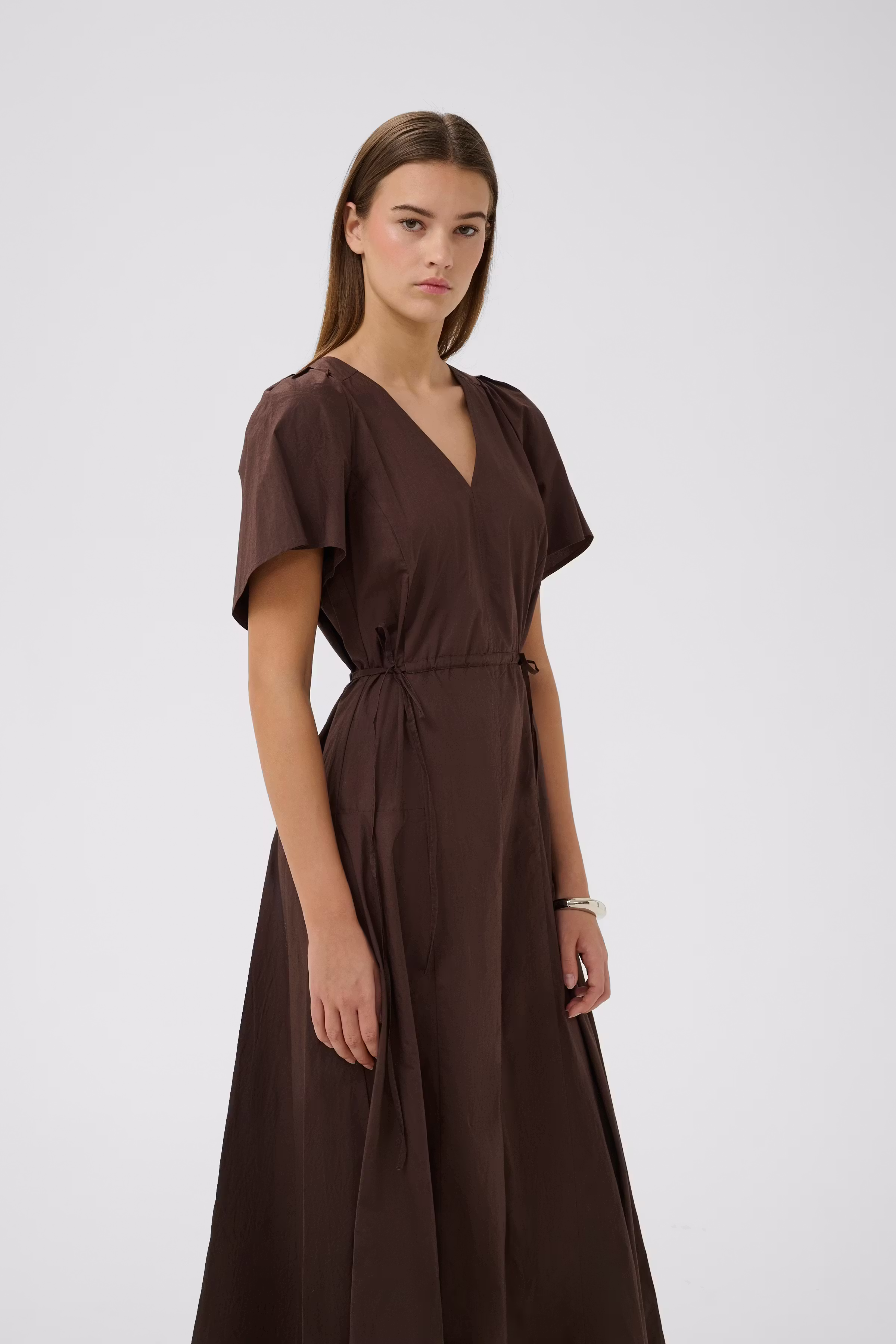 RAVENIW POPLIN Dress LOOKBOOK FRONT 30112502-190915