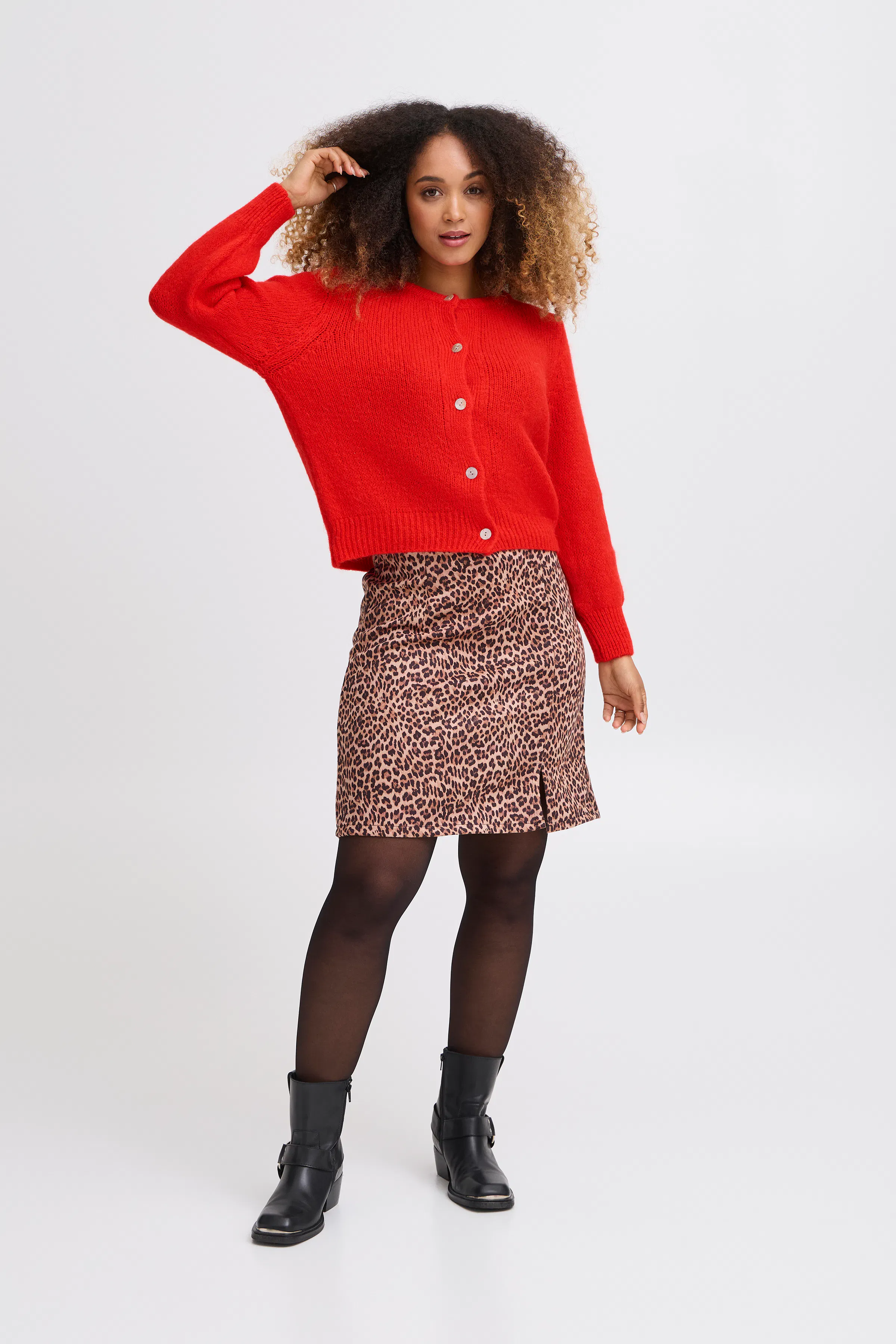 SBGULVIG Cardigan LOOKBOOK FRONT 22100655-191663