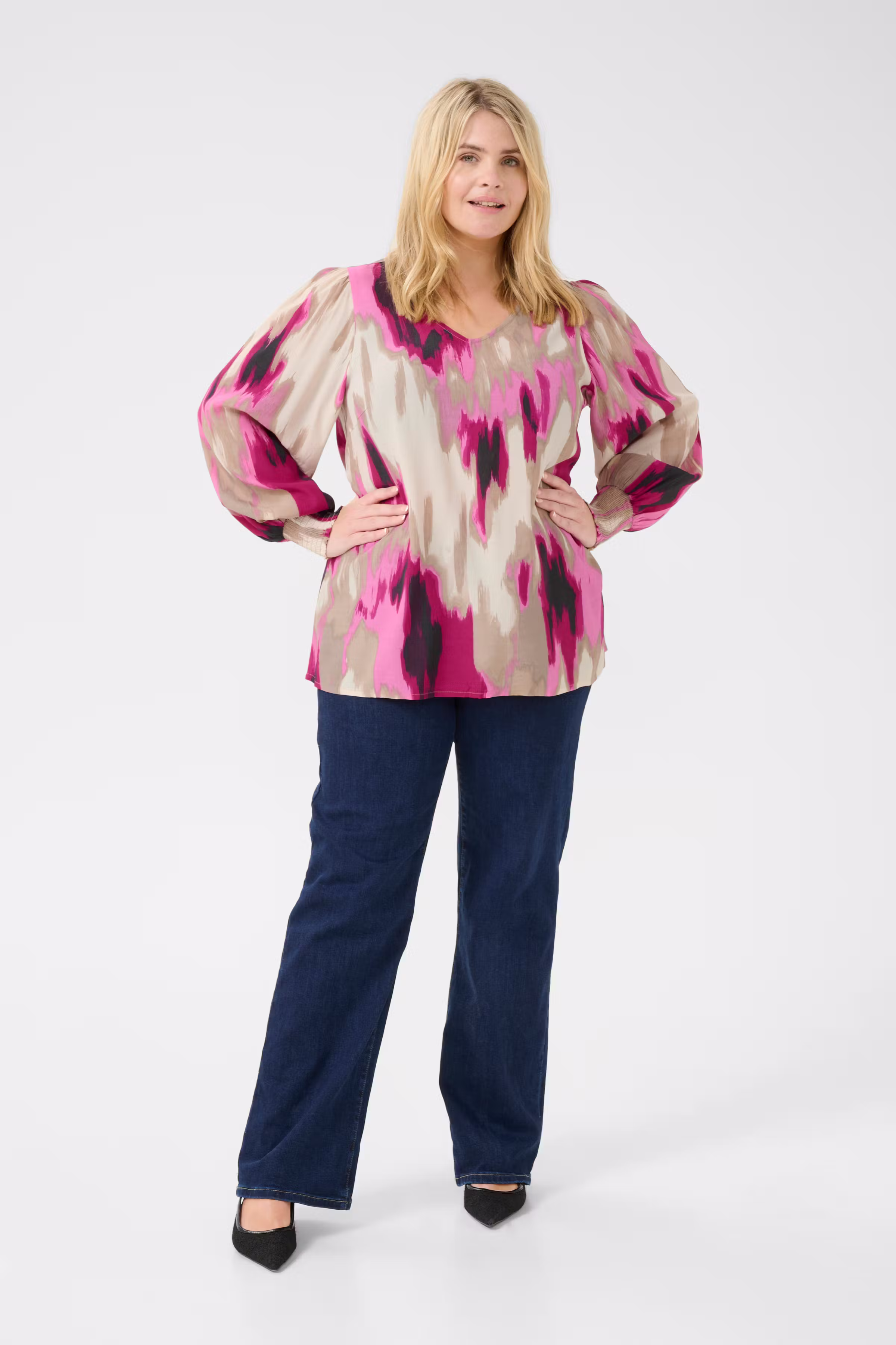 KCalona Bluse LOOKBOOK FRONT 10582473-106682