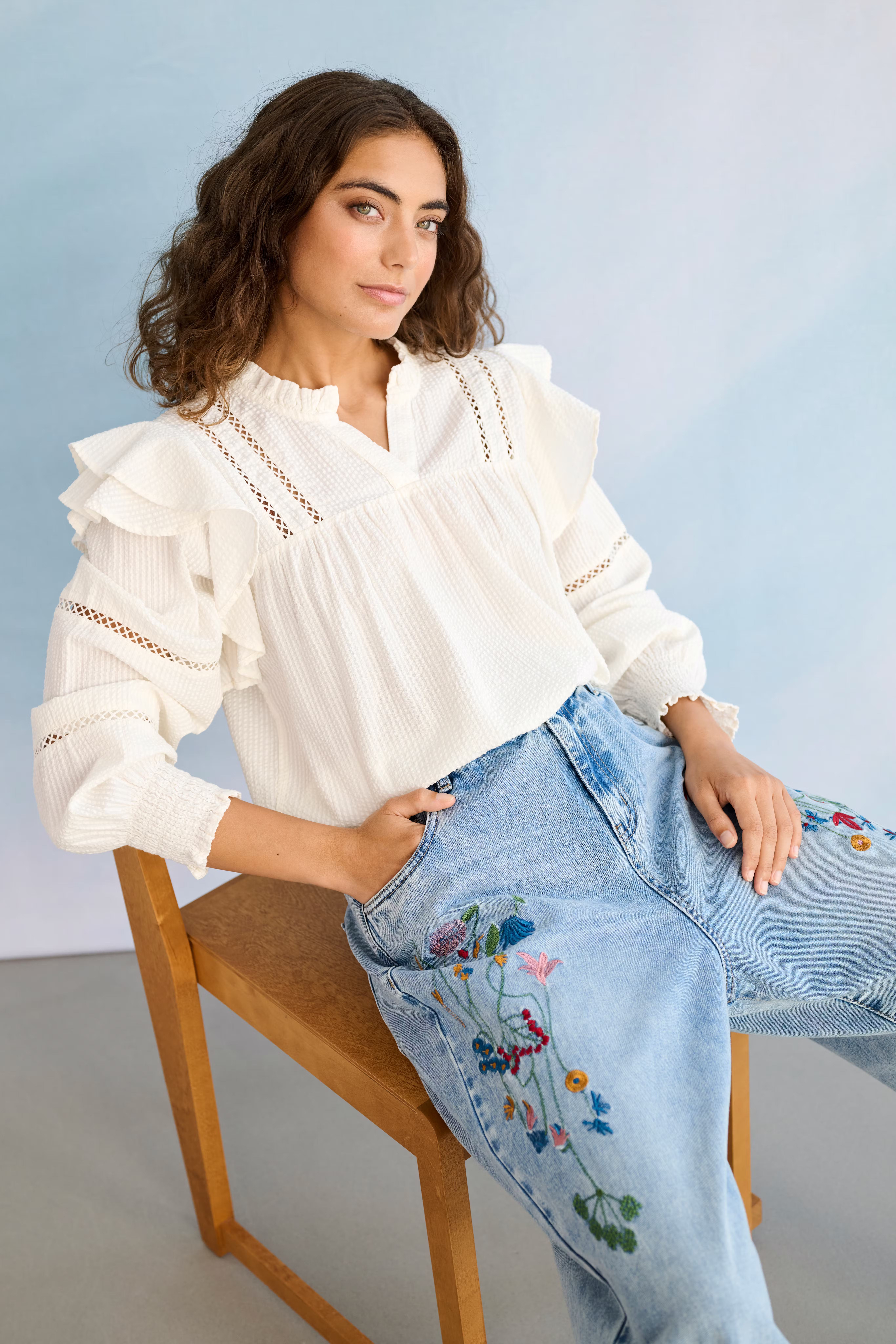 CUannbritt Blouse LOCATION NONE 50112872-500013