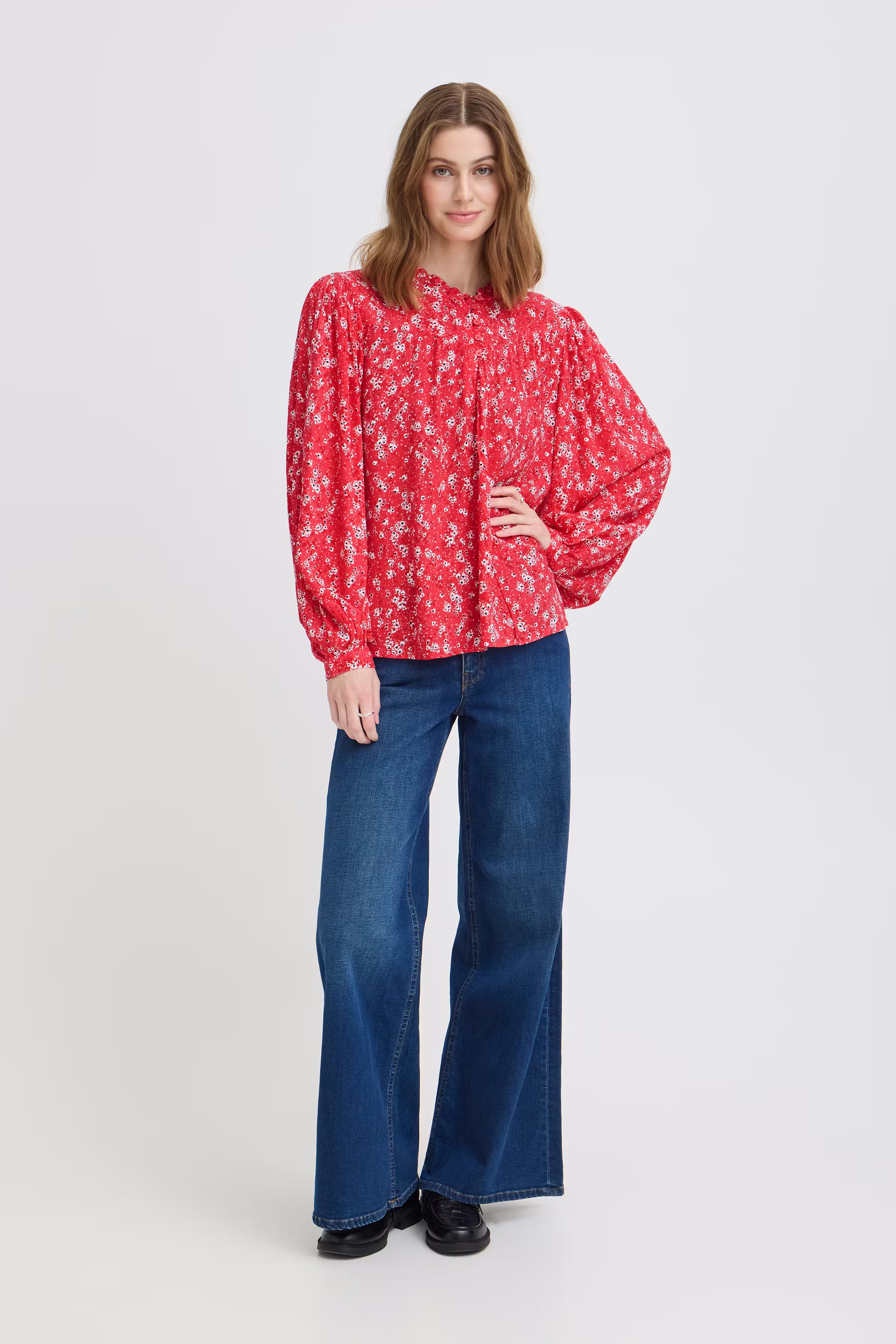 IHVERA Bluse LOOKBOOK FRONT 20125202-900004260