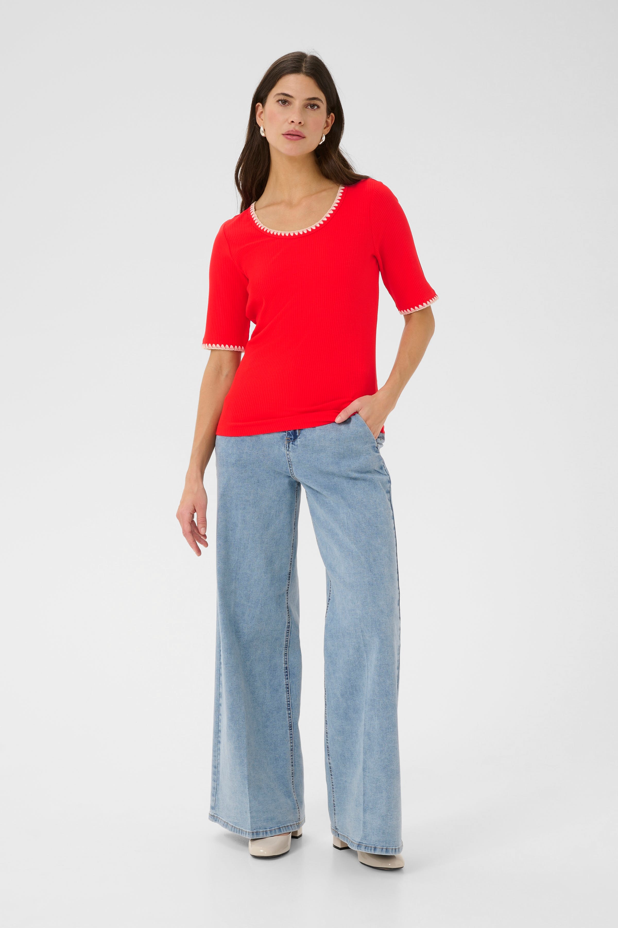 CRRibba T-shirt LOOKBOOK FRONT 10614510-181662