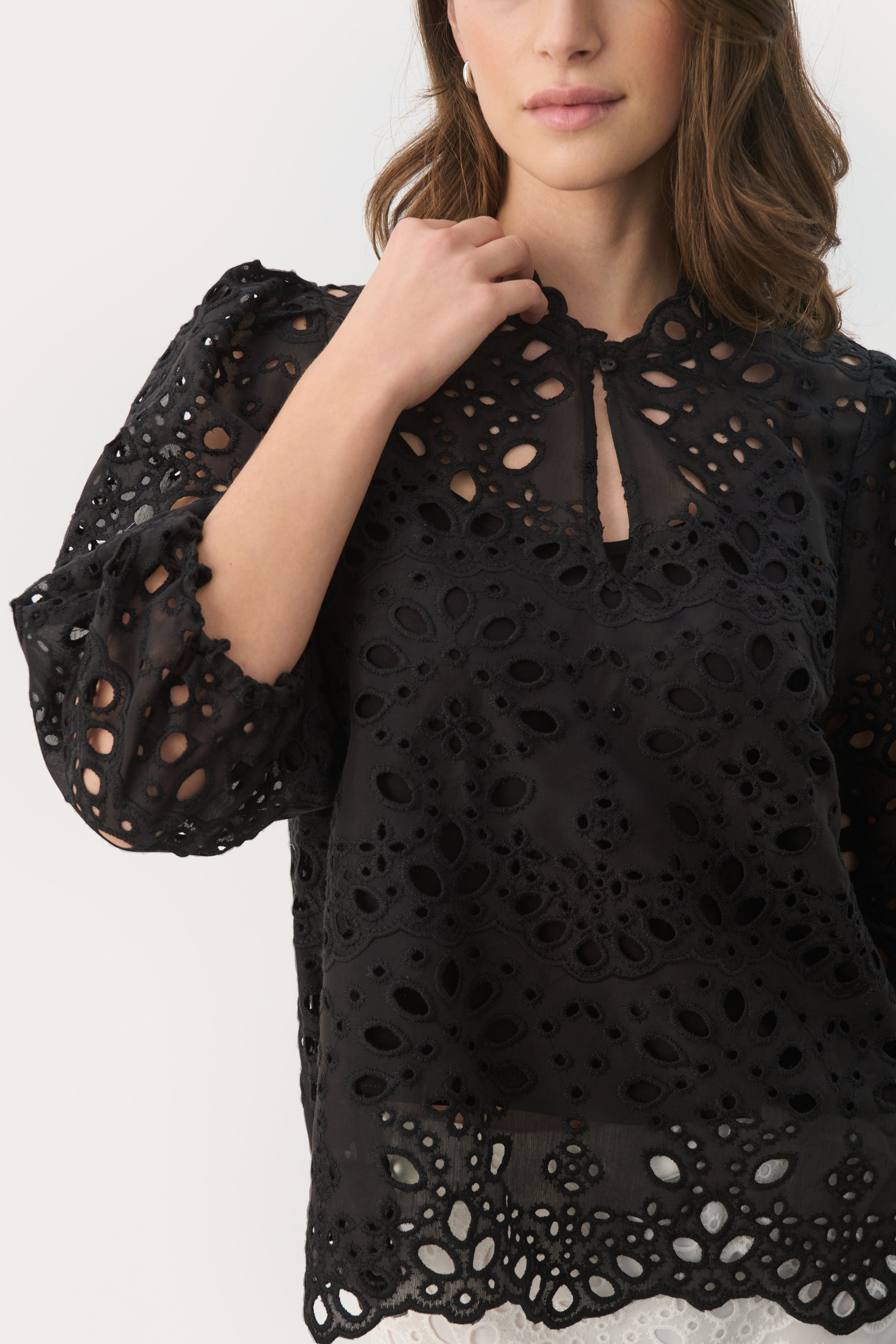 GrethePW Spetsblus LOOKBOOK DETAIL 30308618-194008