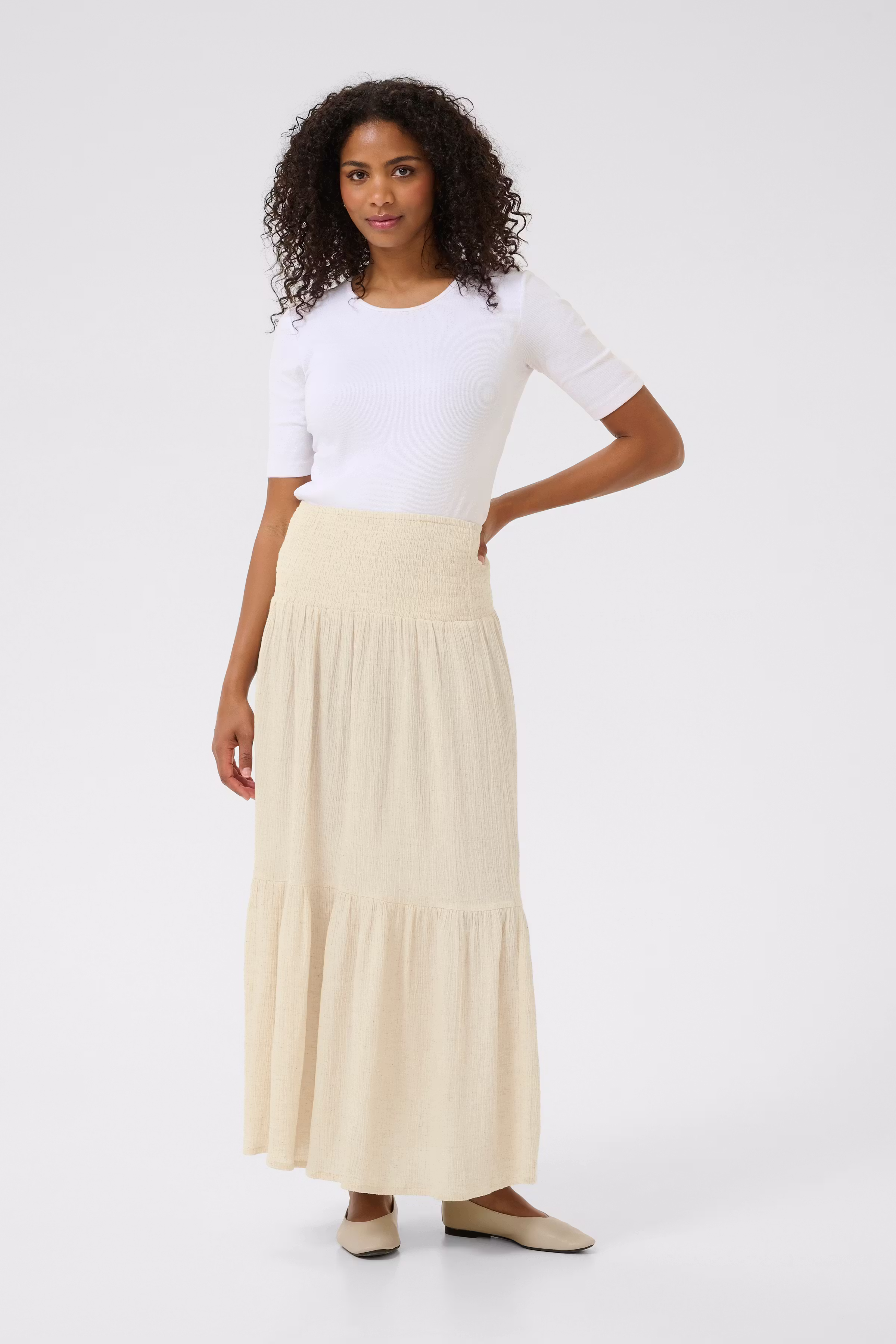 KAgitte Smock nederdel LOOKBOOK FRONT 10510509-1513051