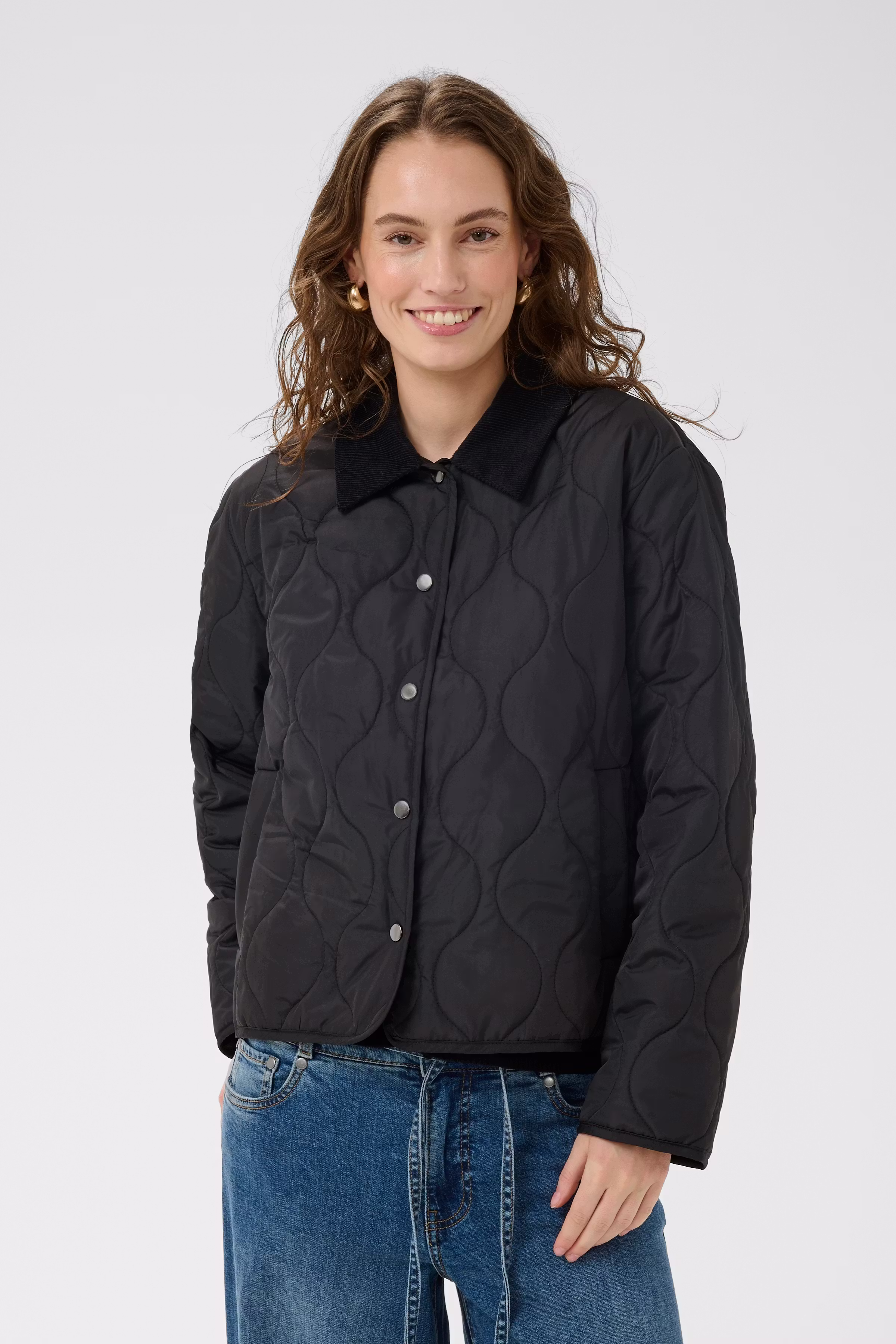 CUgiana Gewatteerde jas LOOKBOOK FRONT 50112838-500012