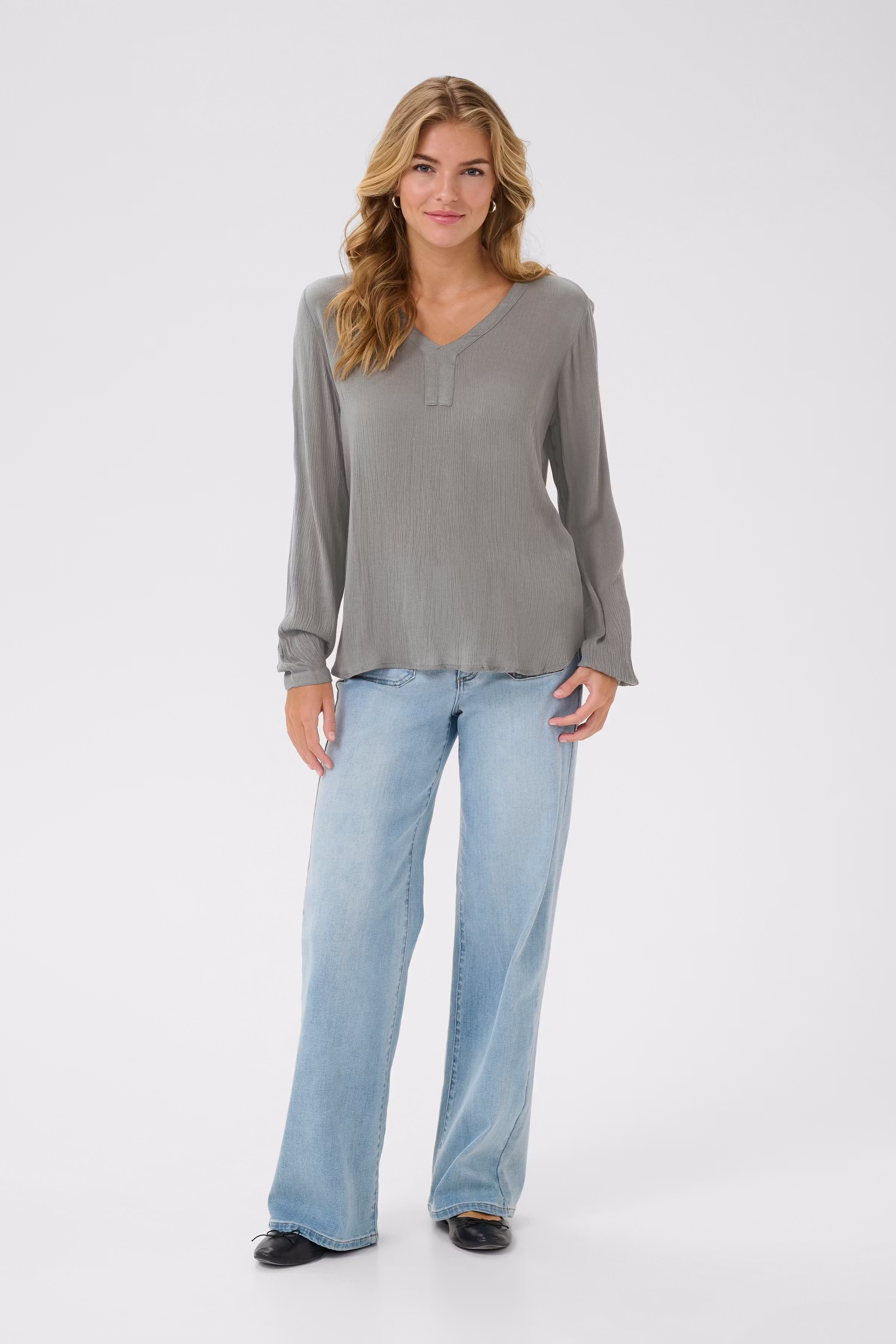 KAamber Bluse LOOKBOOK FRONT 501032-50022