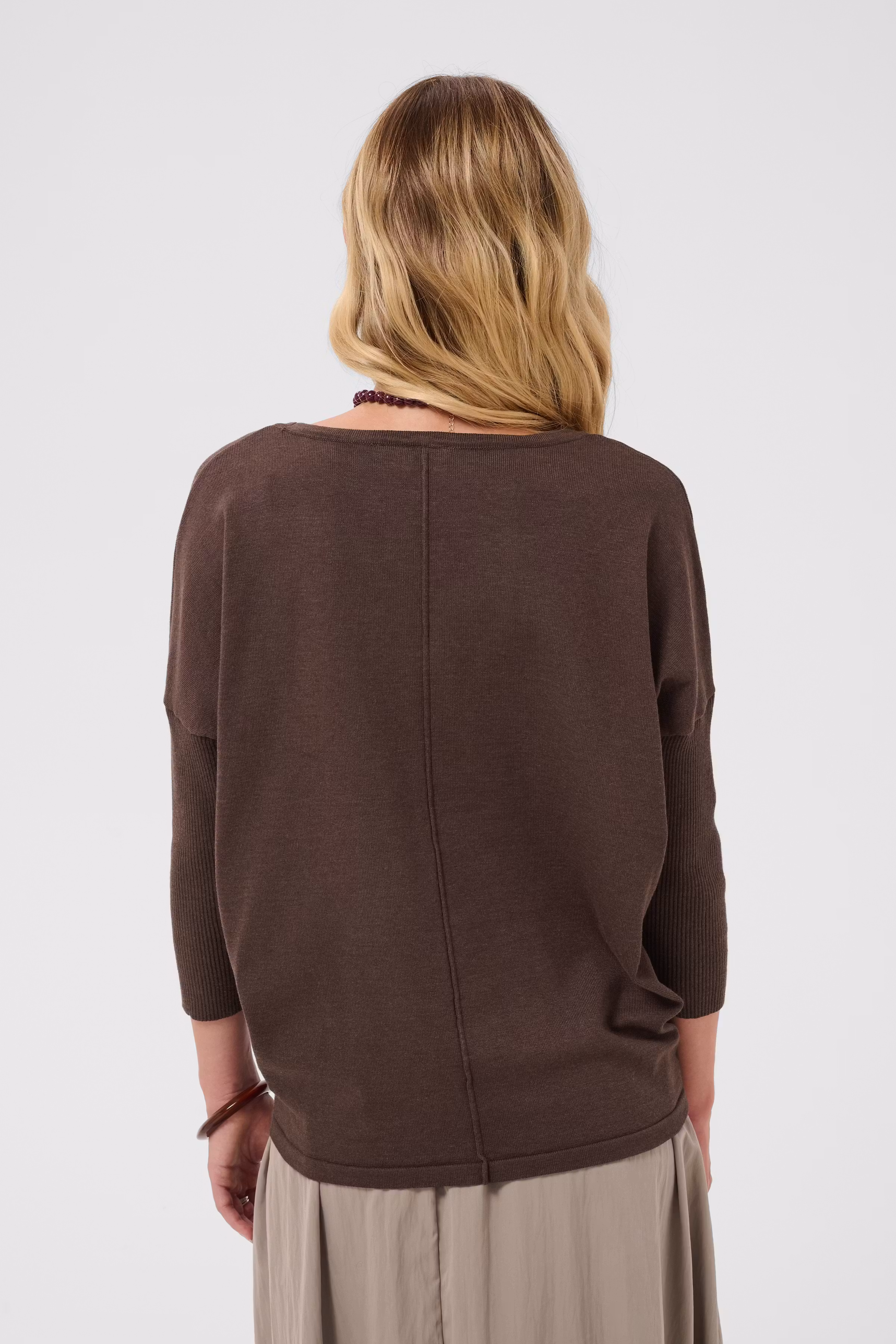 MilaSZ R-Neck Pullover LOOKBOOK BACK 30500003-1910151