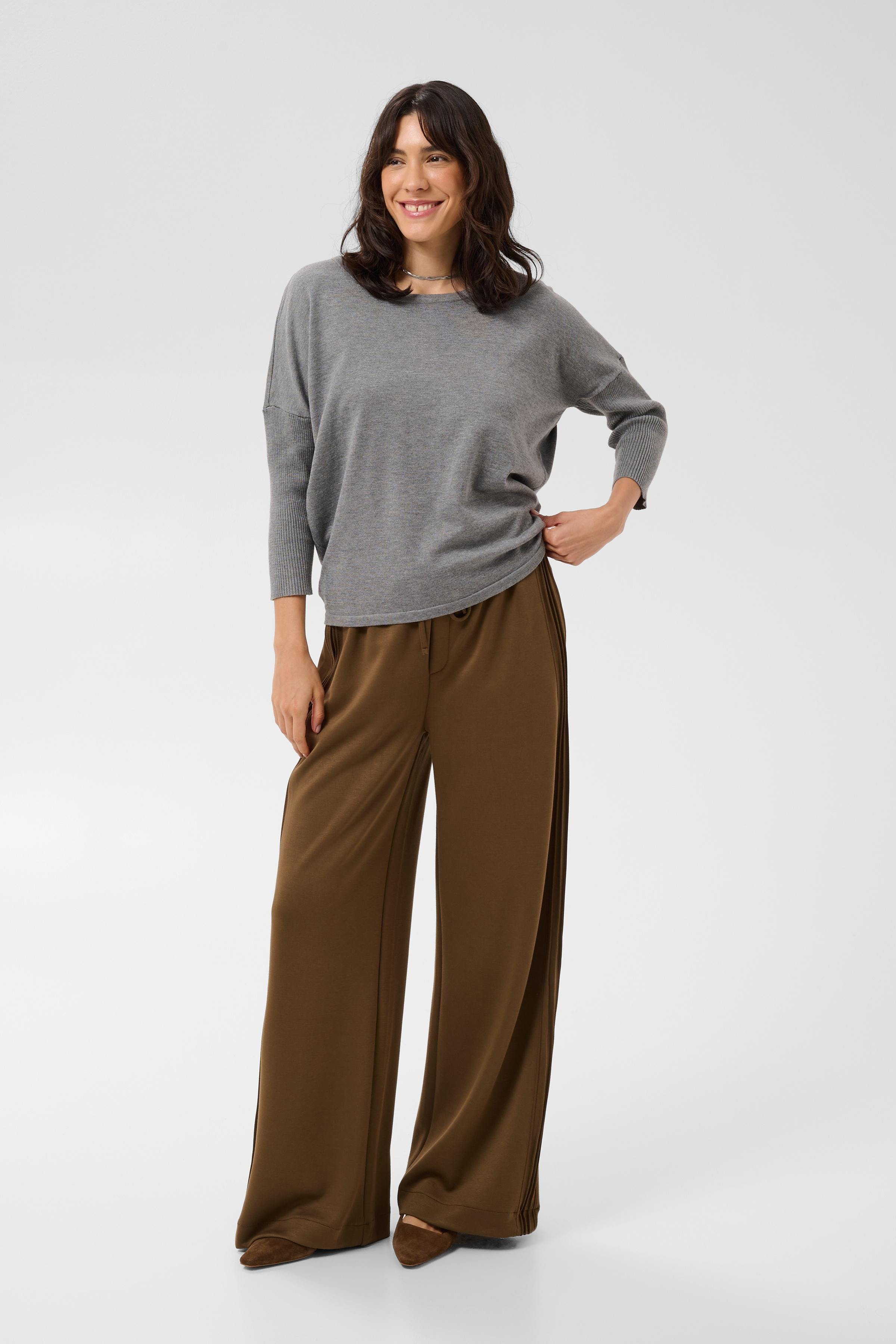 MilaSZ R-Neck Pullover LOOKBOOK FRONT 30500003-1739141