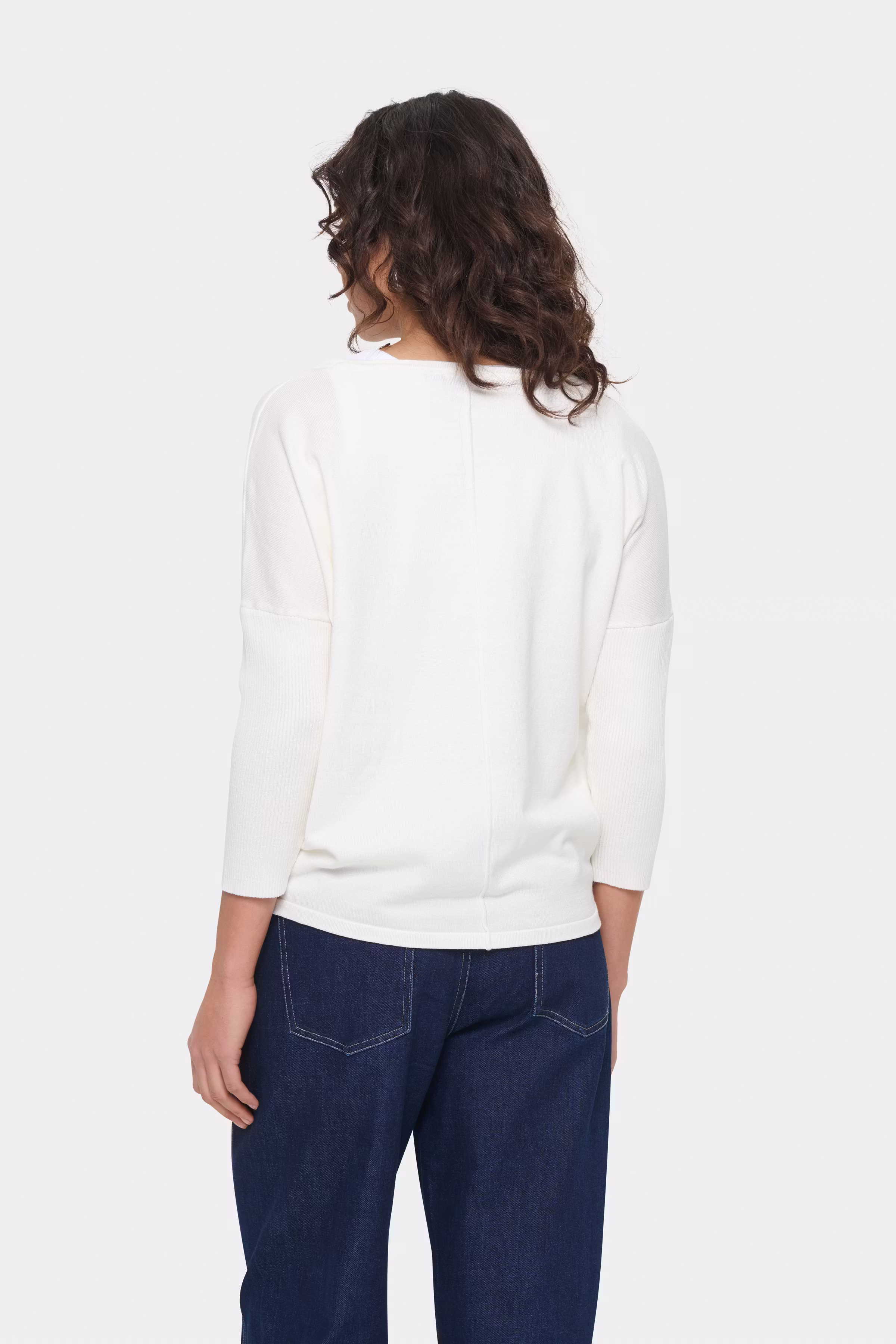 MilaSZ R-Neck Pullover LOOKBOOK BACK 30500003-110605