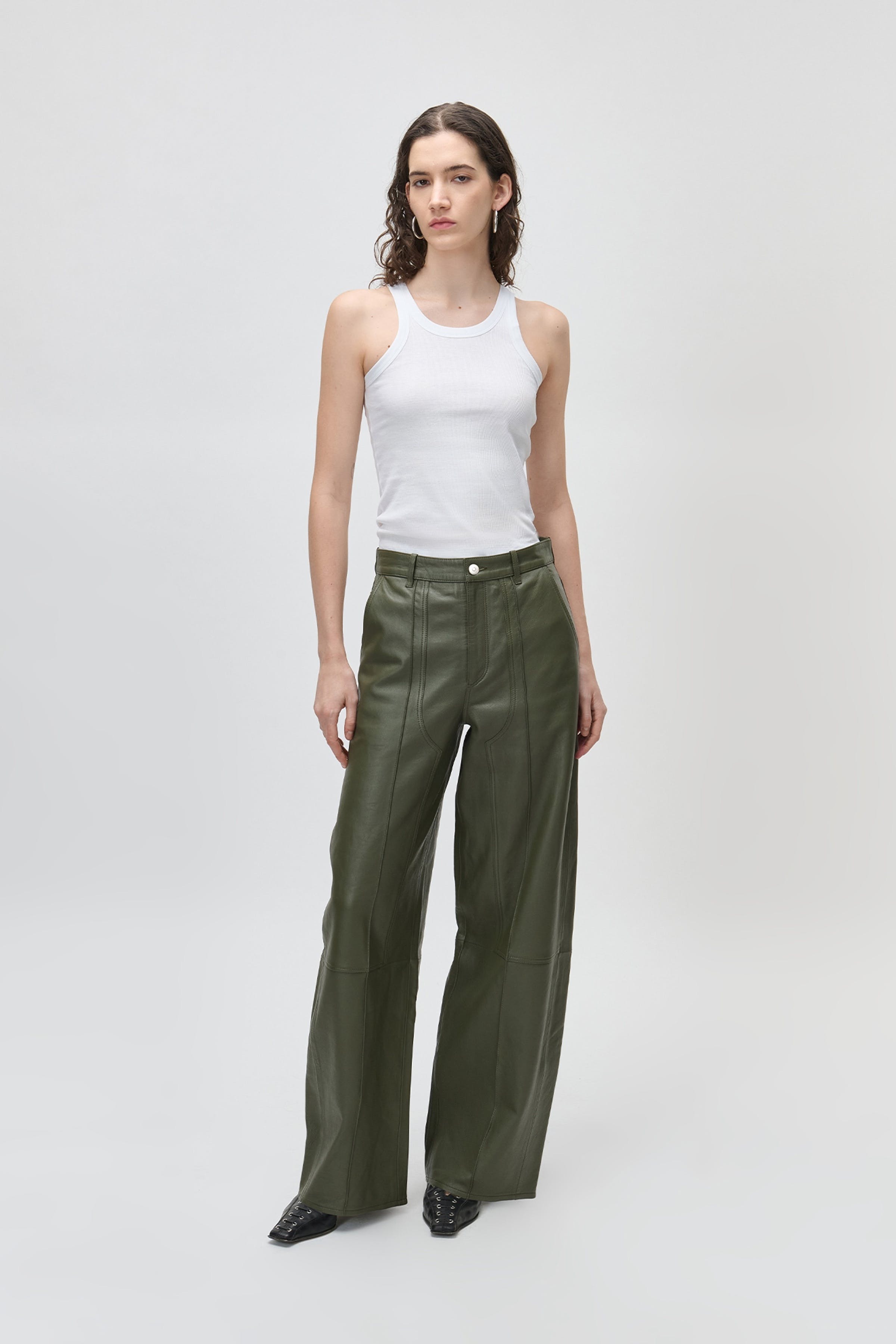 LESLIE Trousers LOOKBOOK FRONT 30600691-GR533