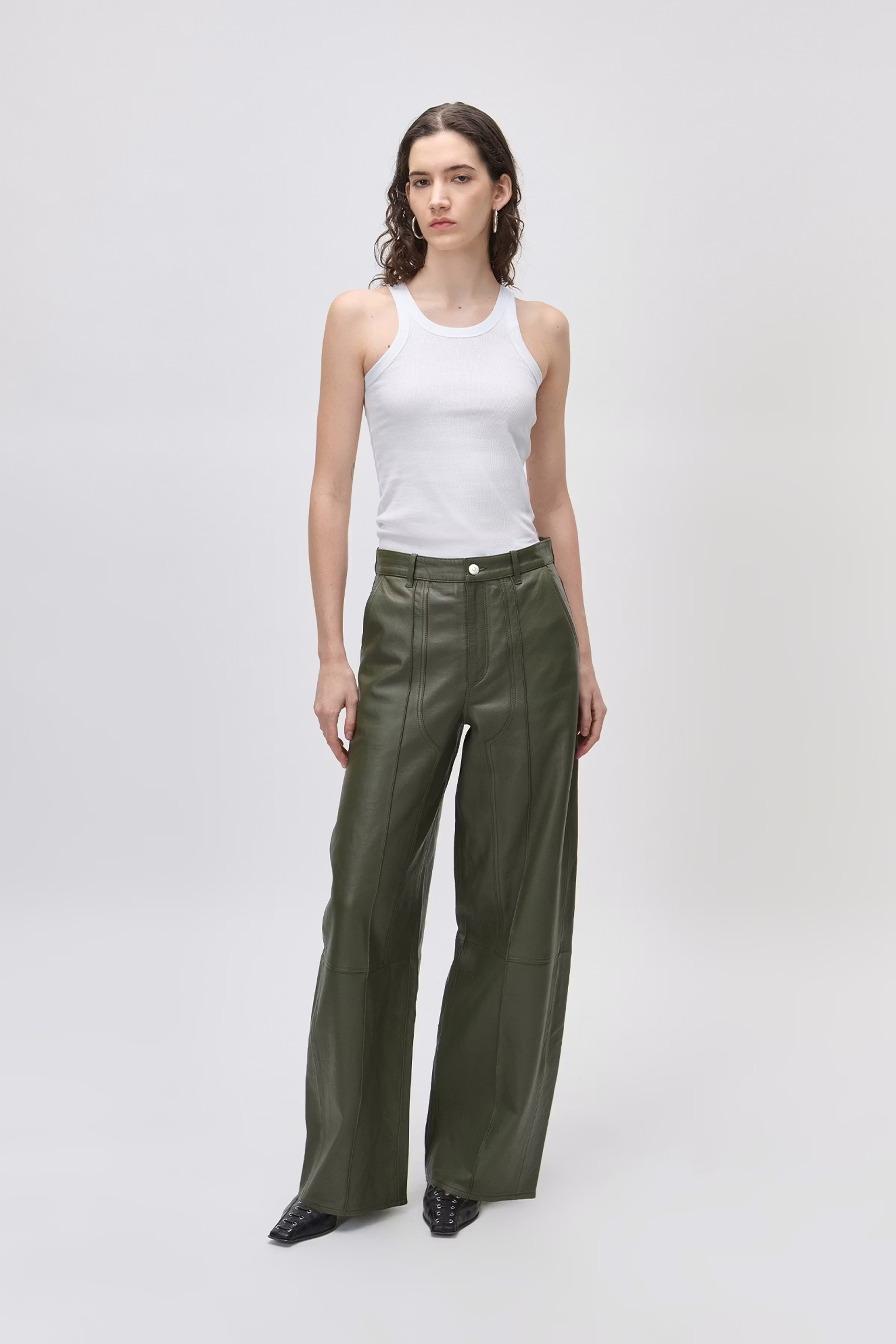 LESLIE Trousers LOOKBOOK FRONT 30600691-GR533