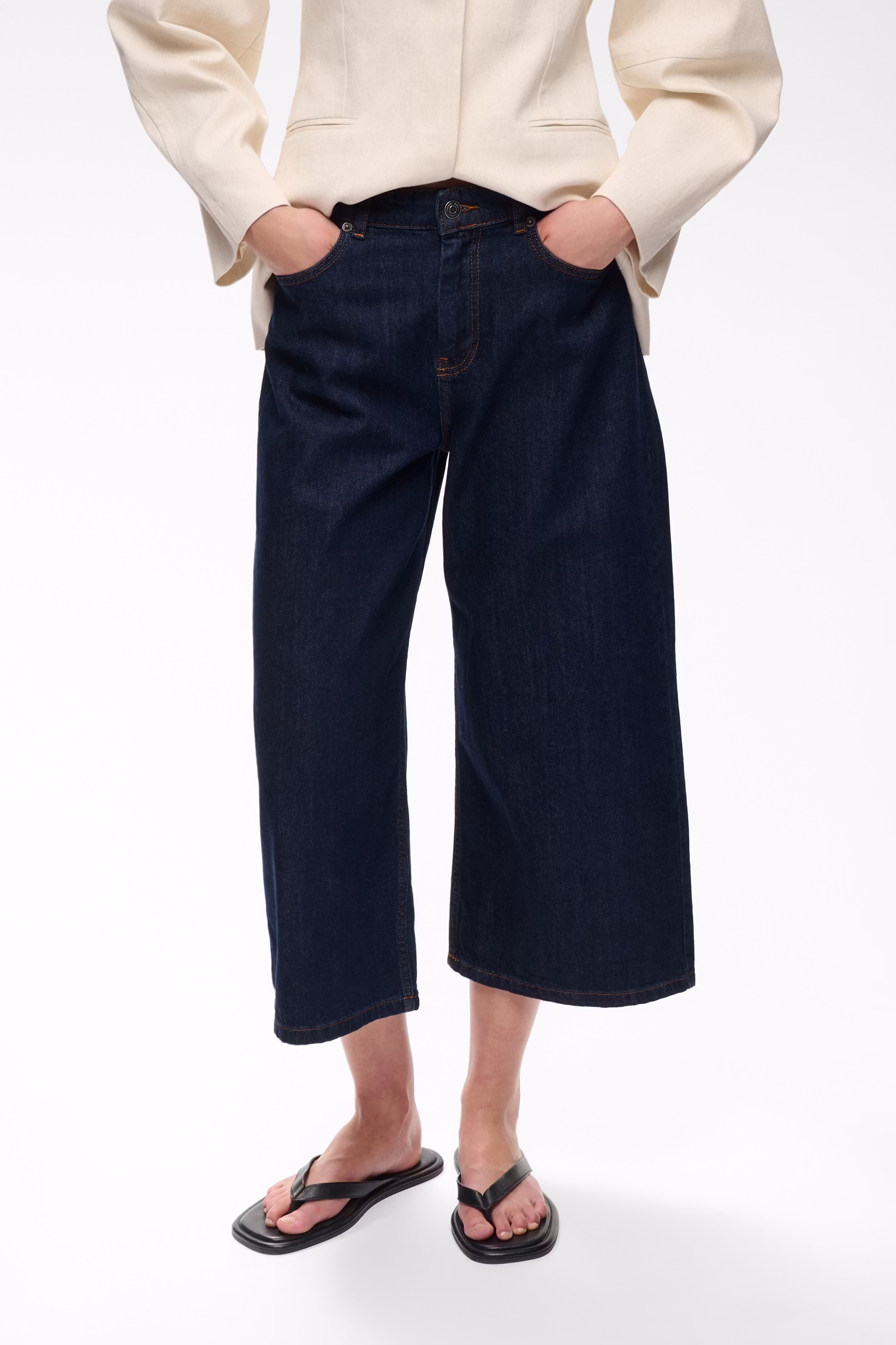 BaliaIW Culotte Jeans LOOKBOOK FRONT 30111227-304092