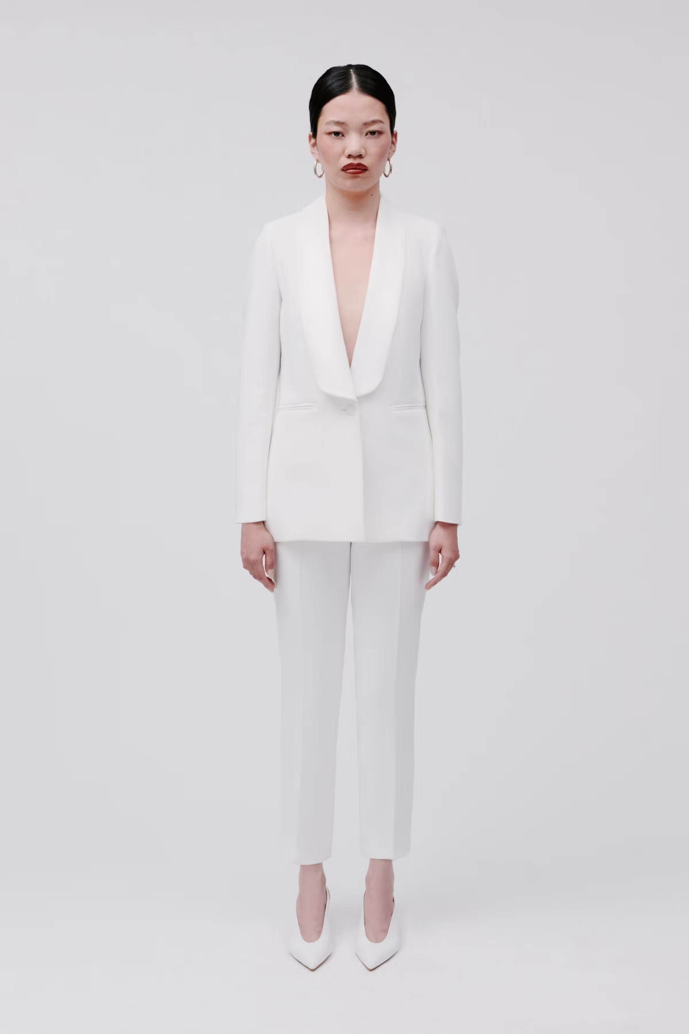 IOJANA Blazer LOOKBOOK FRONT 30600456-WH010