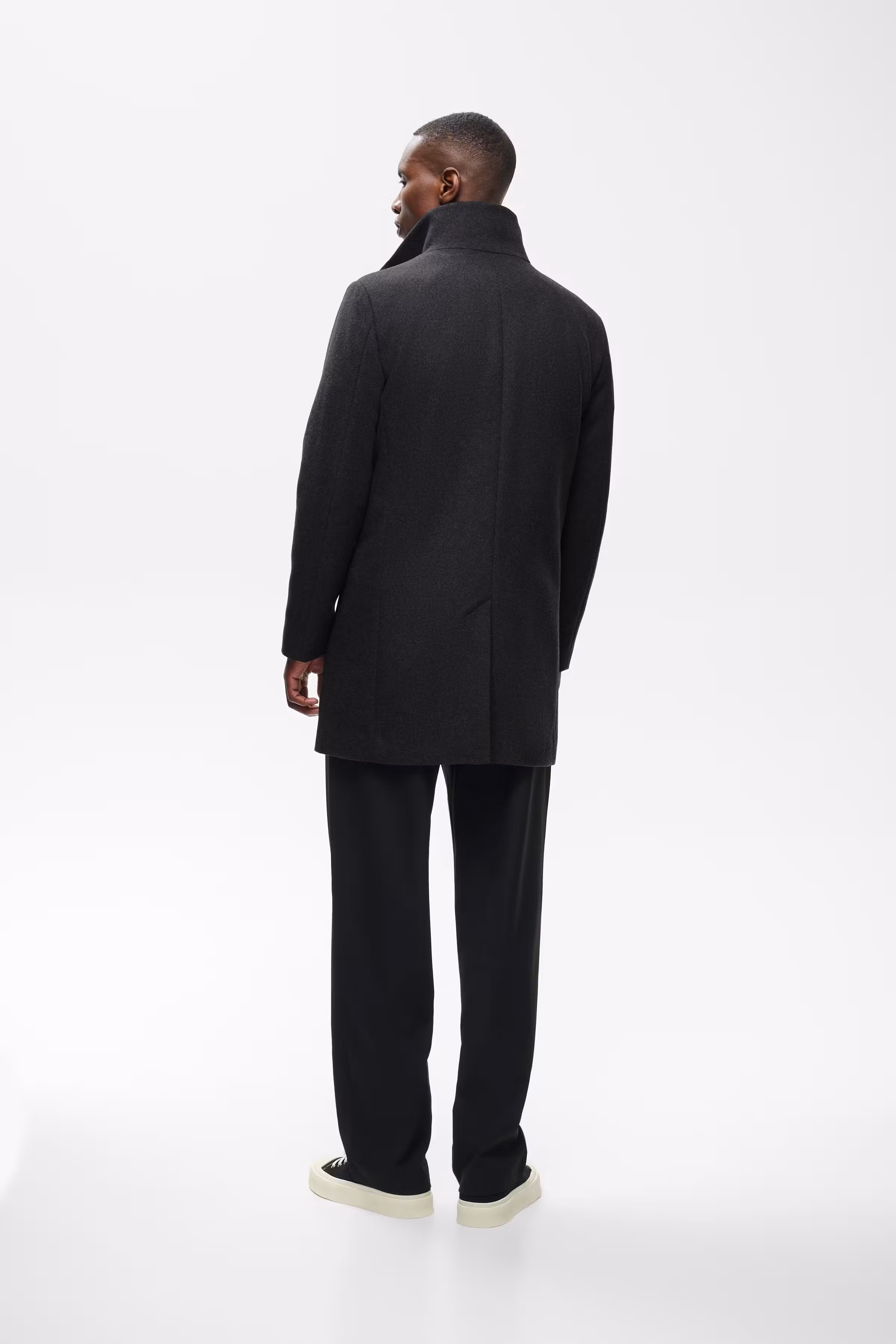 Harvey Uldfrakke LOOKBOOK BACK 30203845-300270