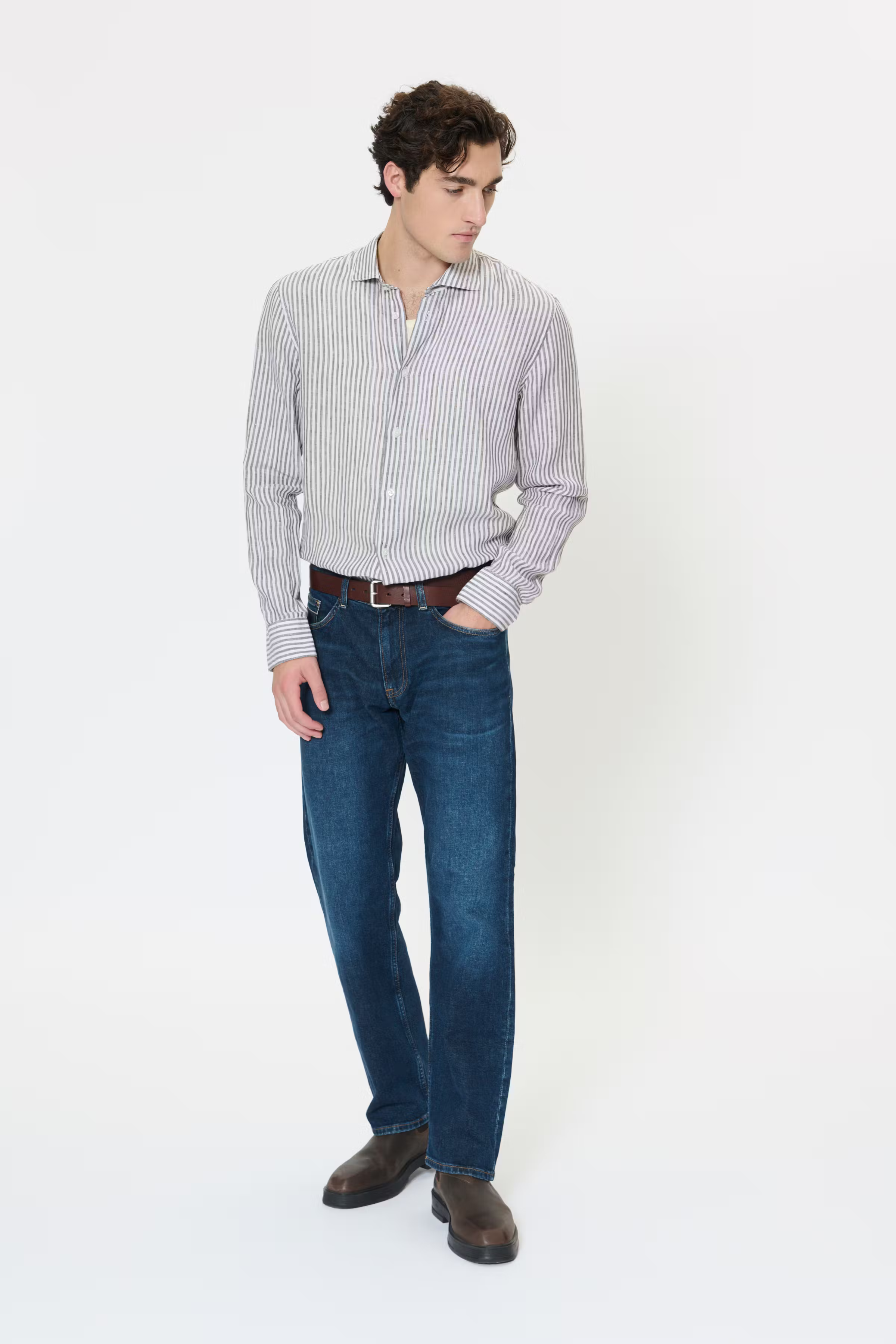 MAmarc Linen Shirt LOOKBOOK FRONT 30207239-190912