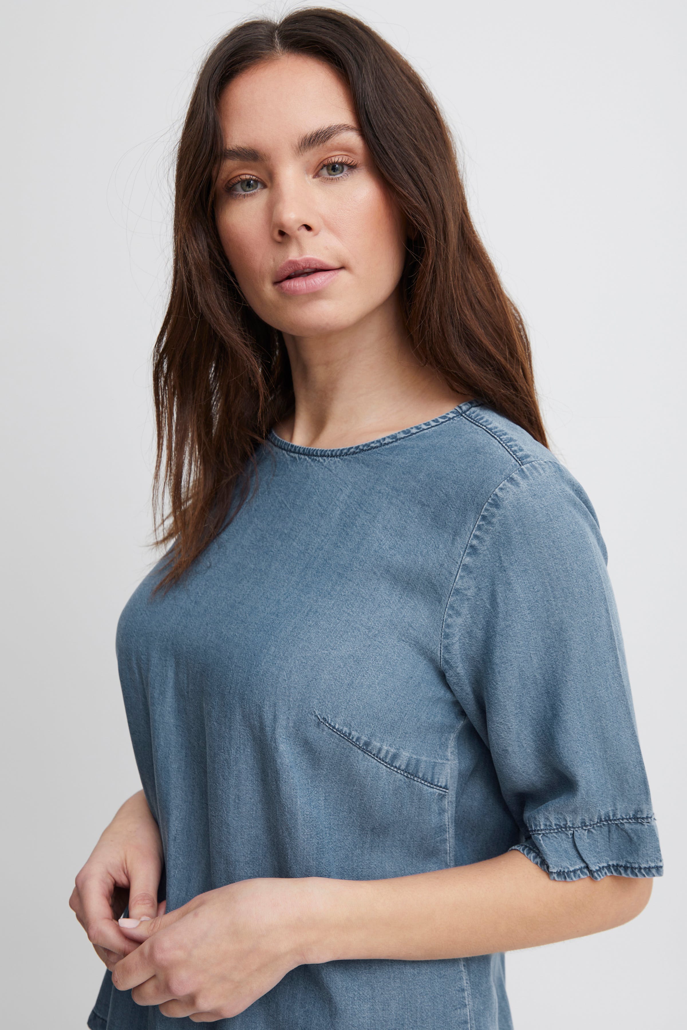 Kurzarm-Bluse LOOKBOOK DETAIL 50207364-200008