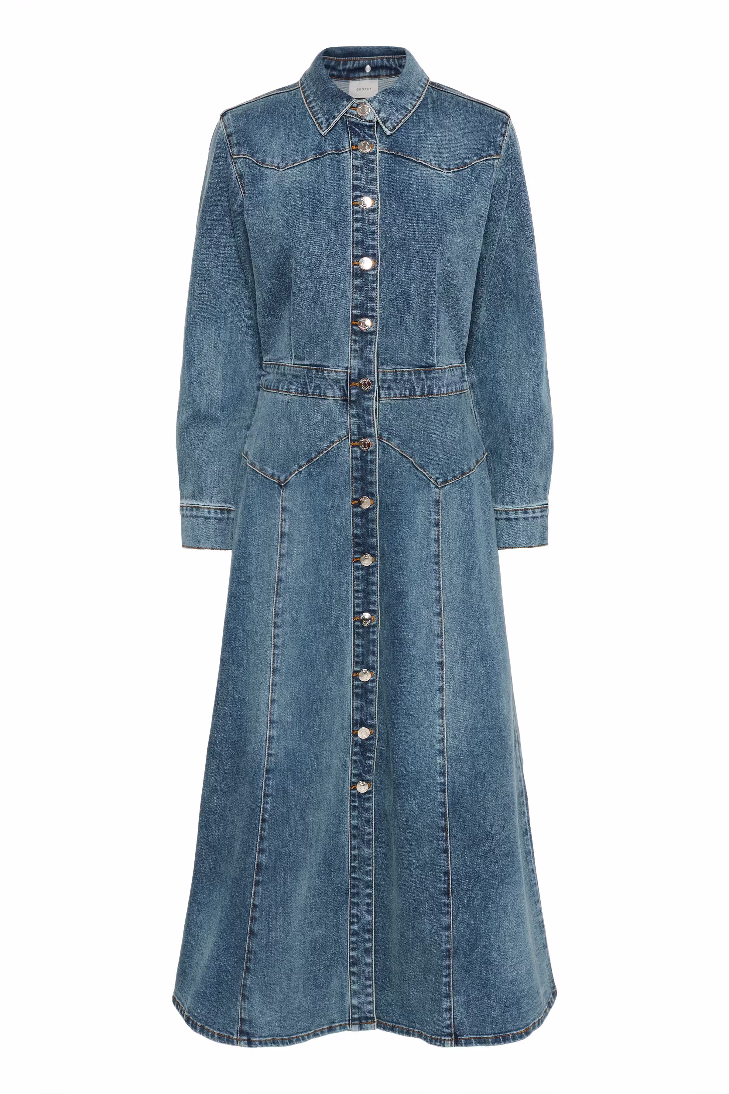 GZviva Denimklänning PACK FRONT 10910823-108303