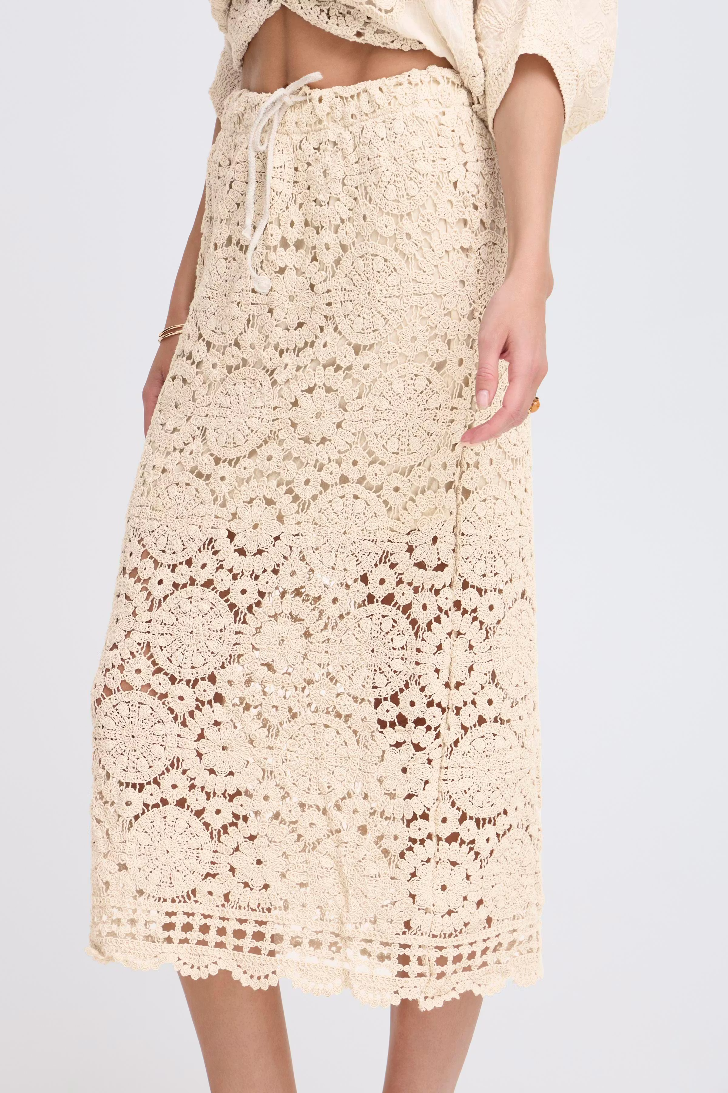 SBFLORA Skjørt LOOKBOOK DETAIL 22101013-130907