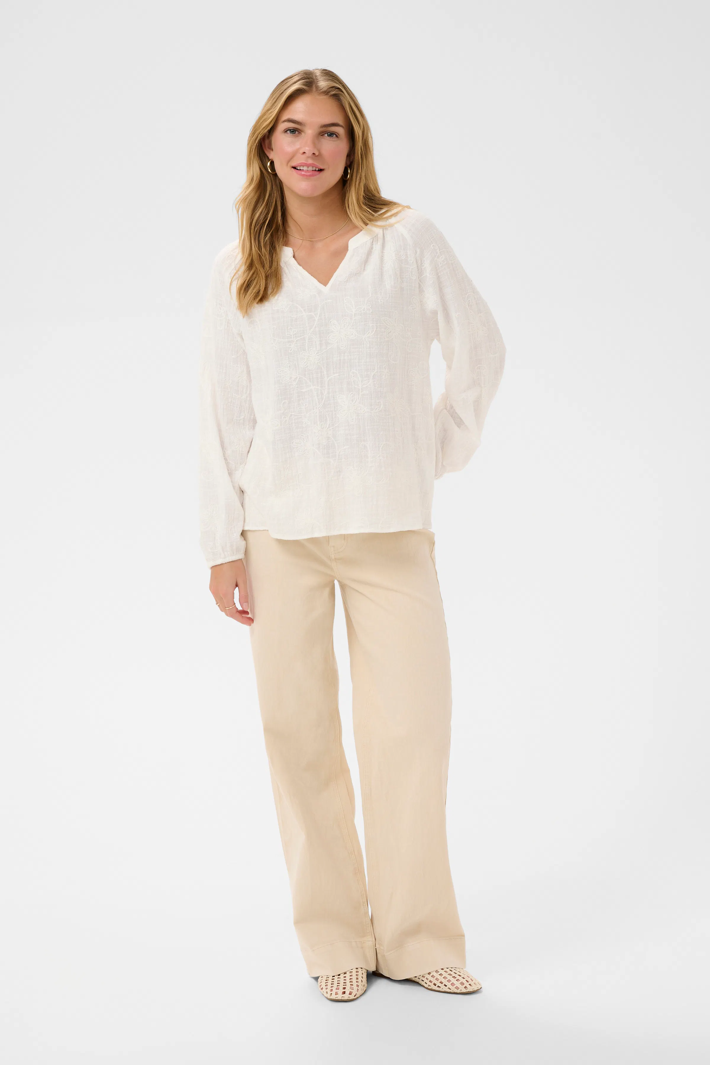 CRGem Bluse LOOKBOOK FRONT 10613121-110602
