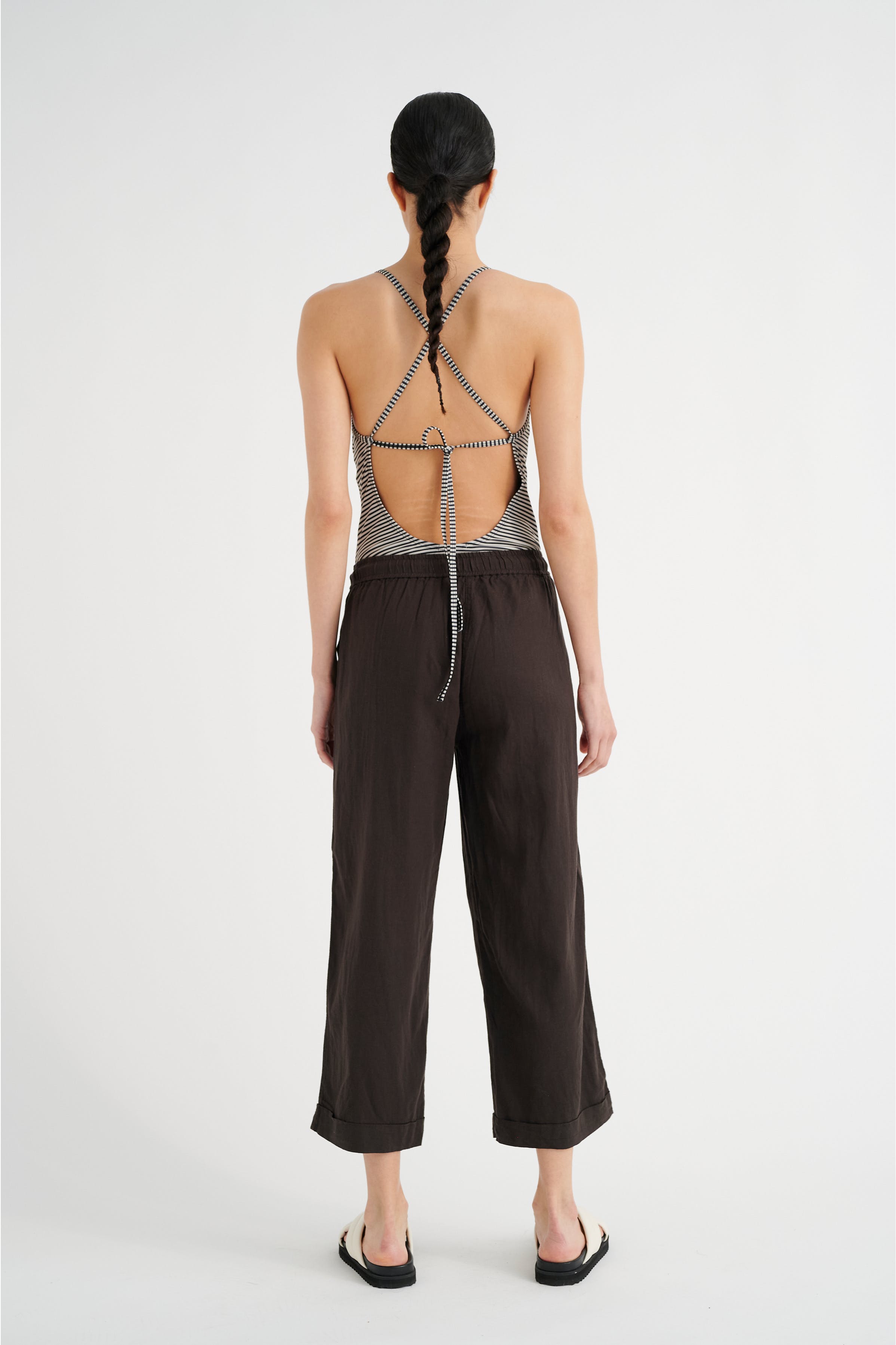 DrizaIW Bukser LOOKBOOK BACK 30106328-191101