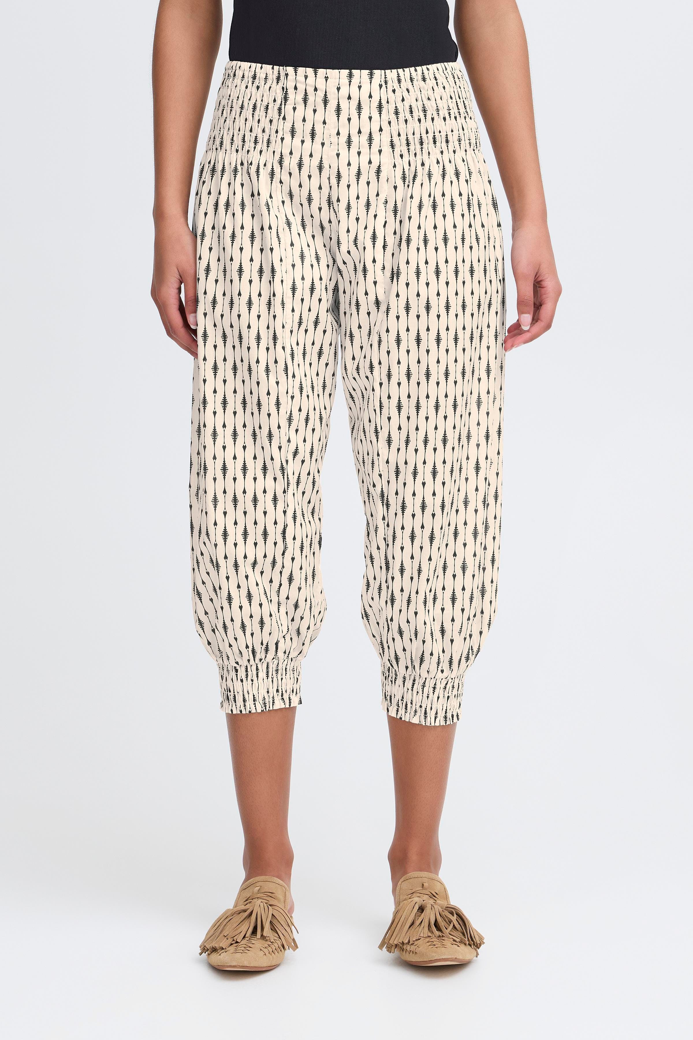 PZJILL Wide Capri Trousers LOOKBOOK FRONT 50200339-205178