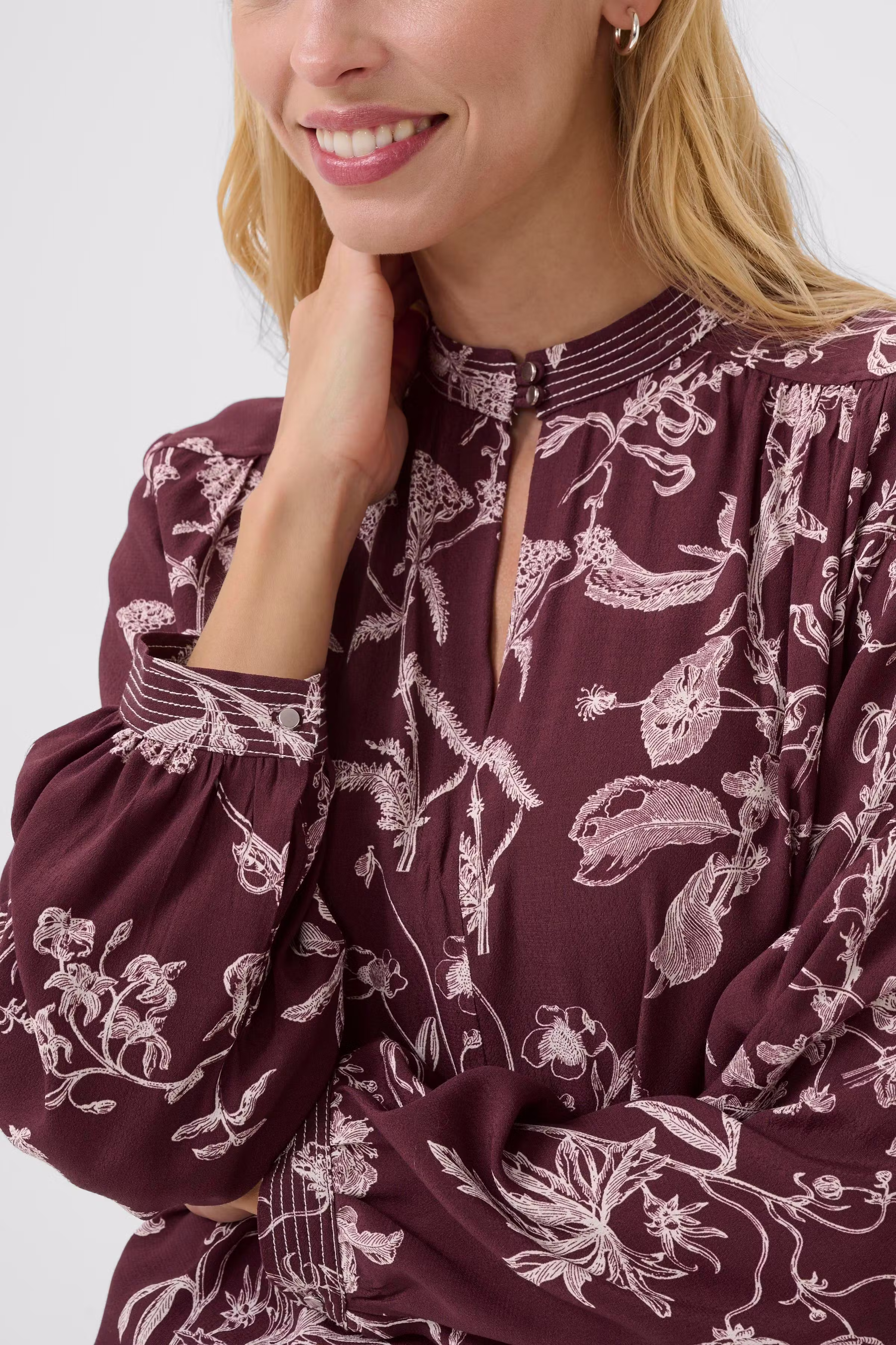 ShiromaPW Bluse LOOKBOOK DETAIL 30310006-304194