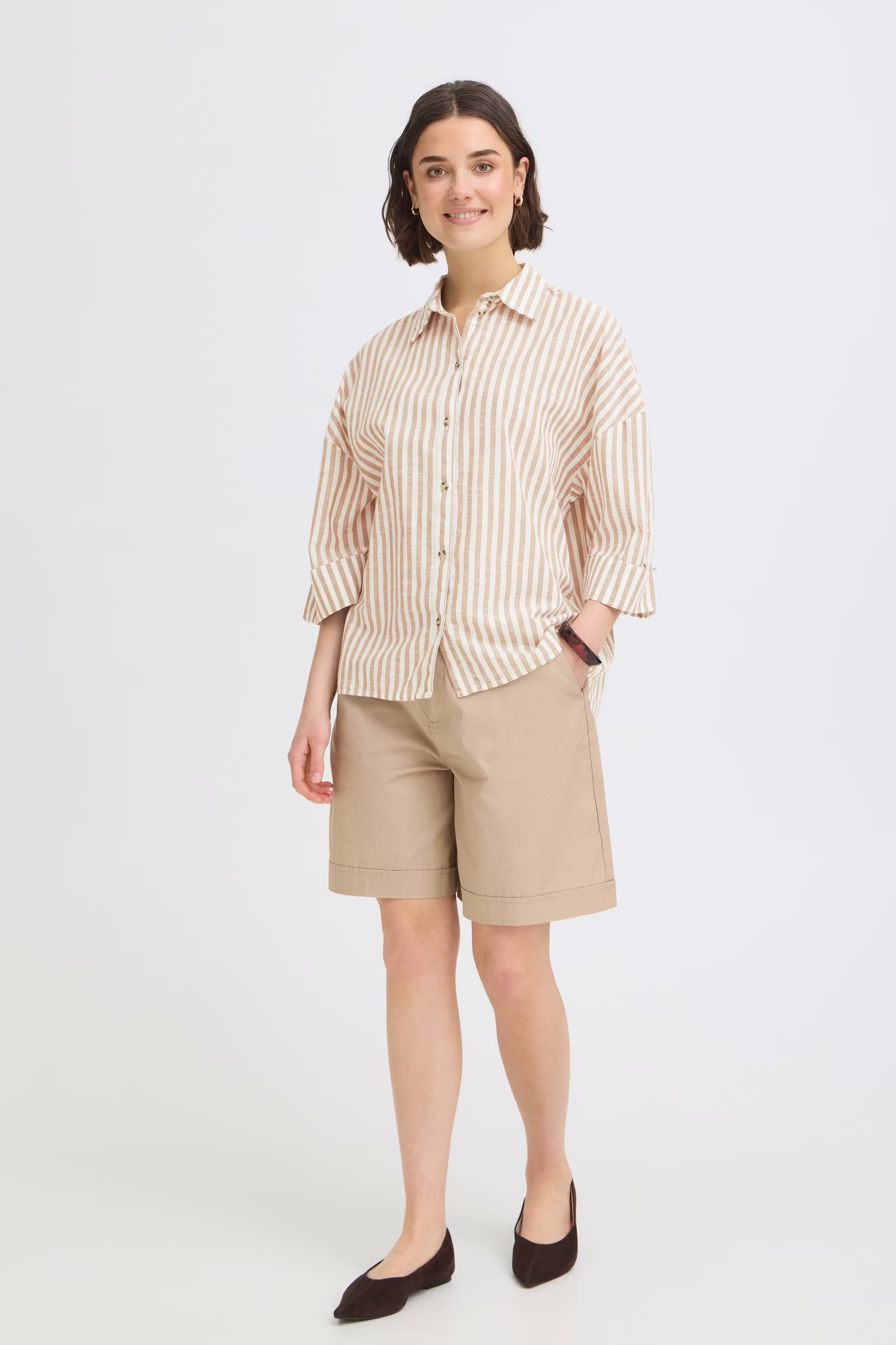 FRPHEBE Skjorte LOOKBOOK FRONT 20617883-900008614