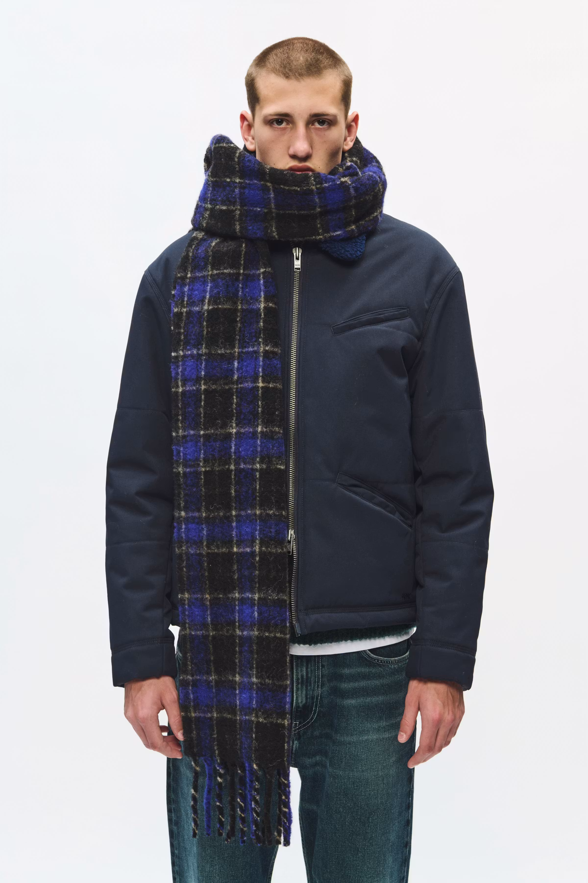 WWMalcolm check Tuch LOOKBOOK DETAIL 30252287-305218